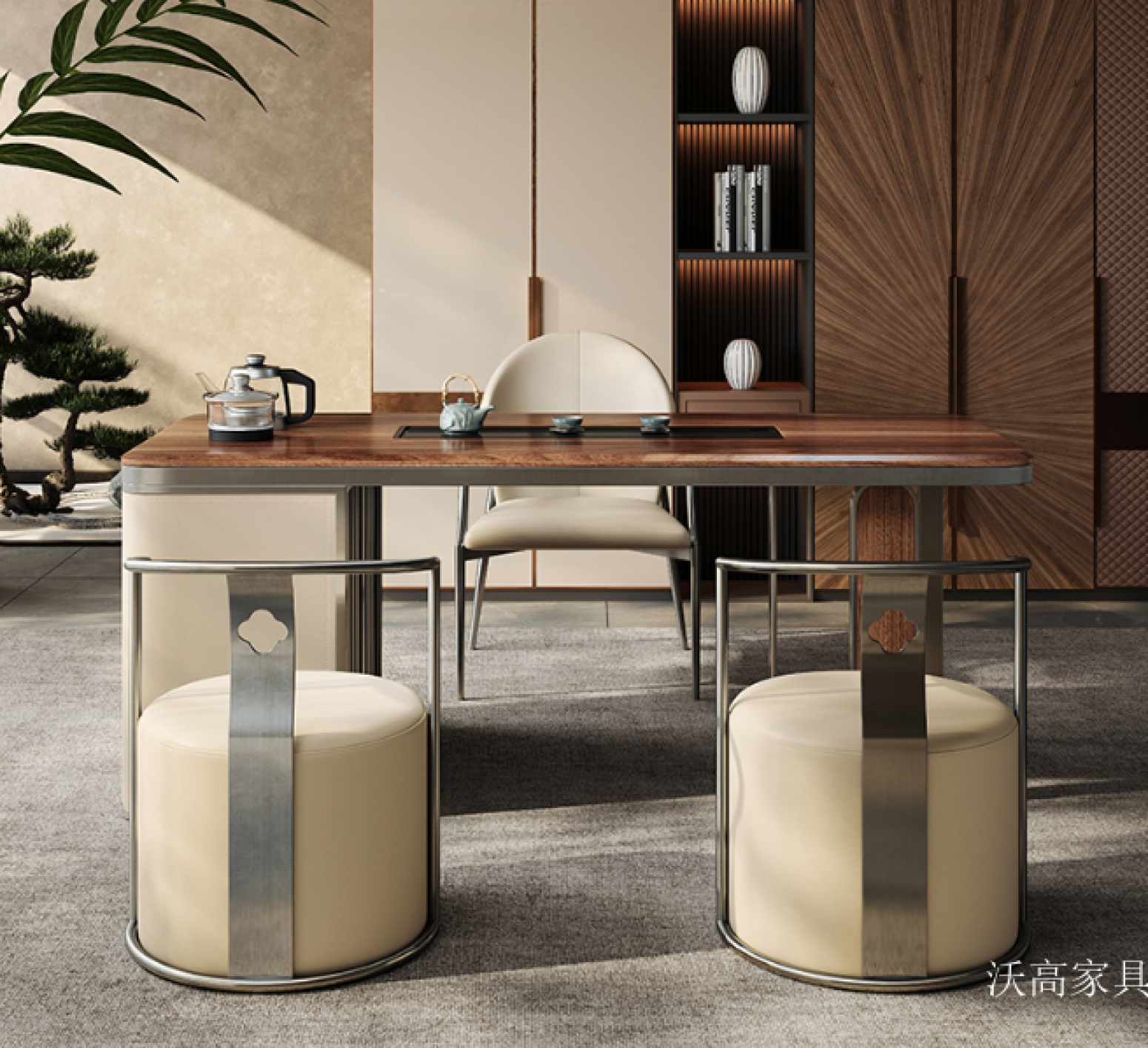 沃高家具 Home Furniture Product 《Modern and simple solid wood tea table》 沃高家具 Home Furniture Product 《Modern and simple solid wood tea table》【图0】