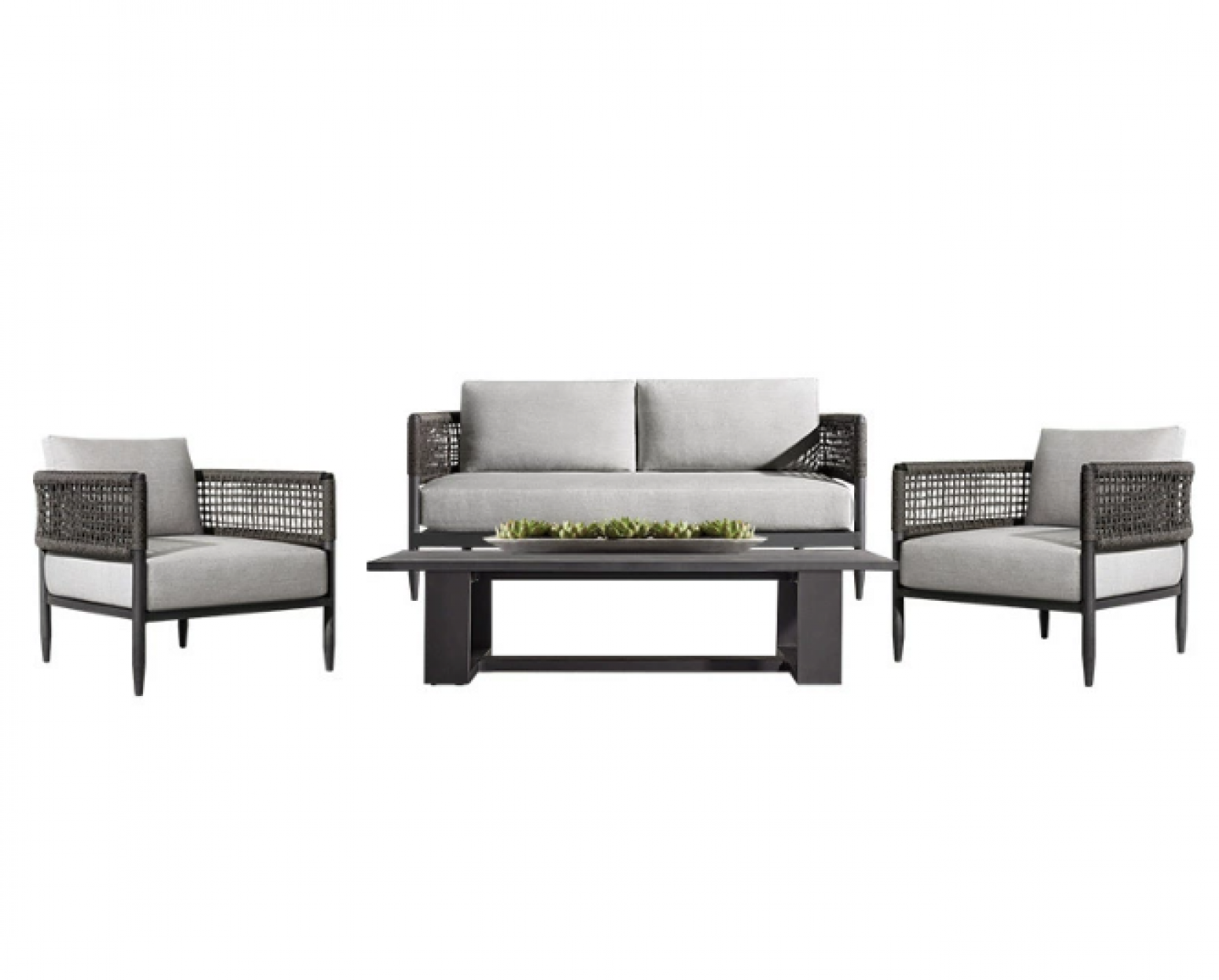 腾思索 Outdoor furniture Product 《Modern woven outdoor sofa》【图0】