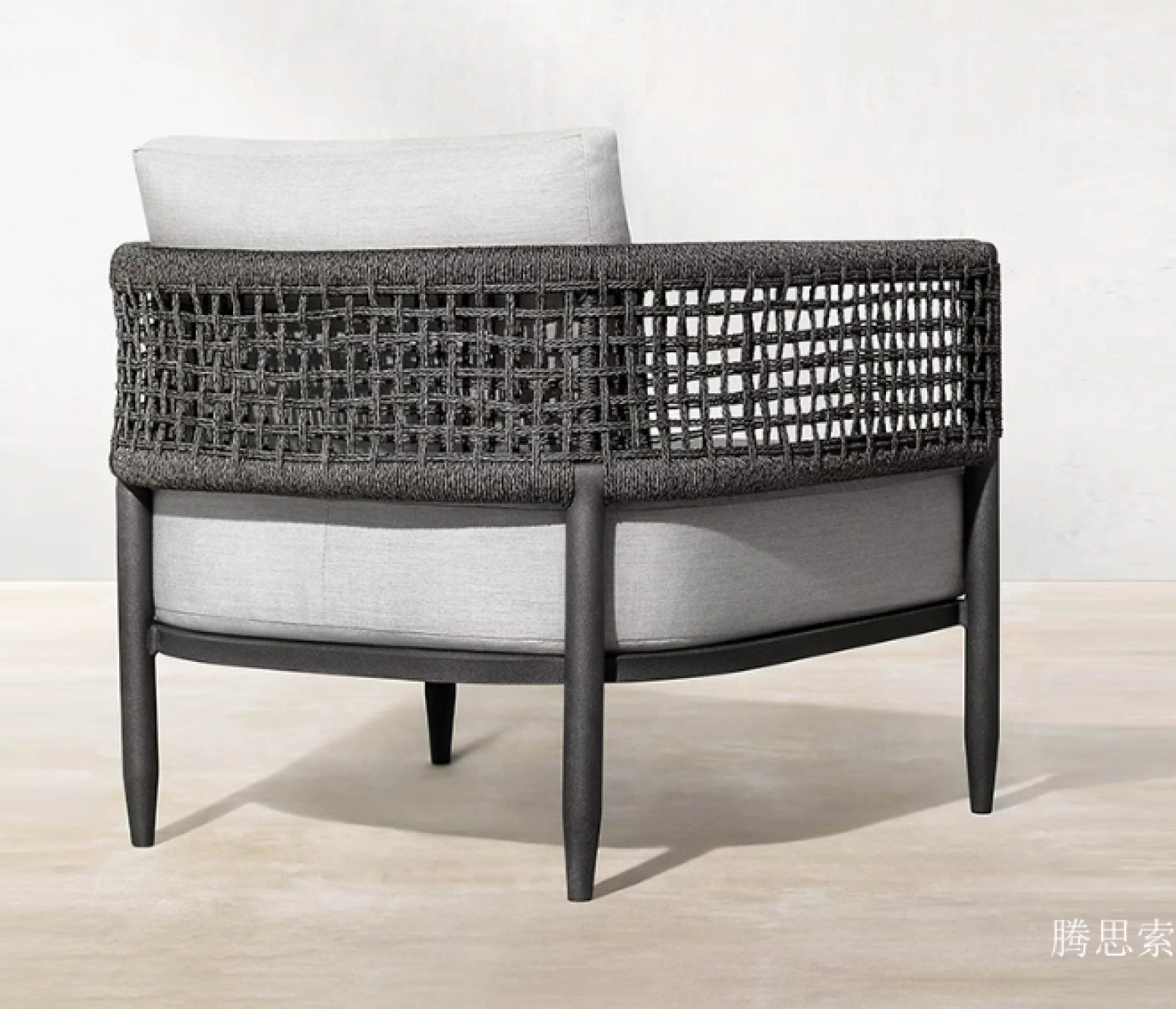 腾思索 Outdoor furniture Product 《Modern woven outdoor sofa》【图3】