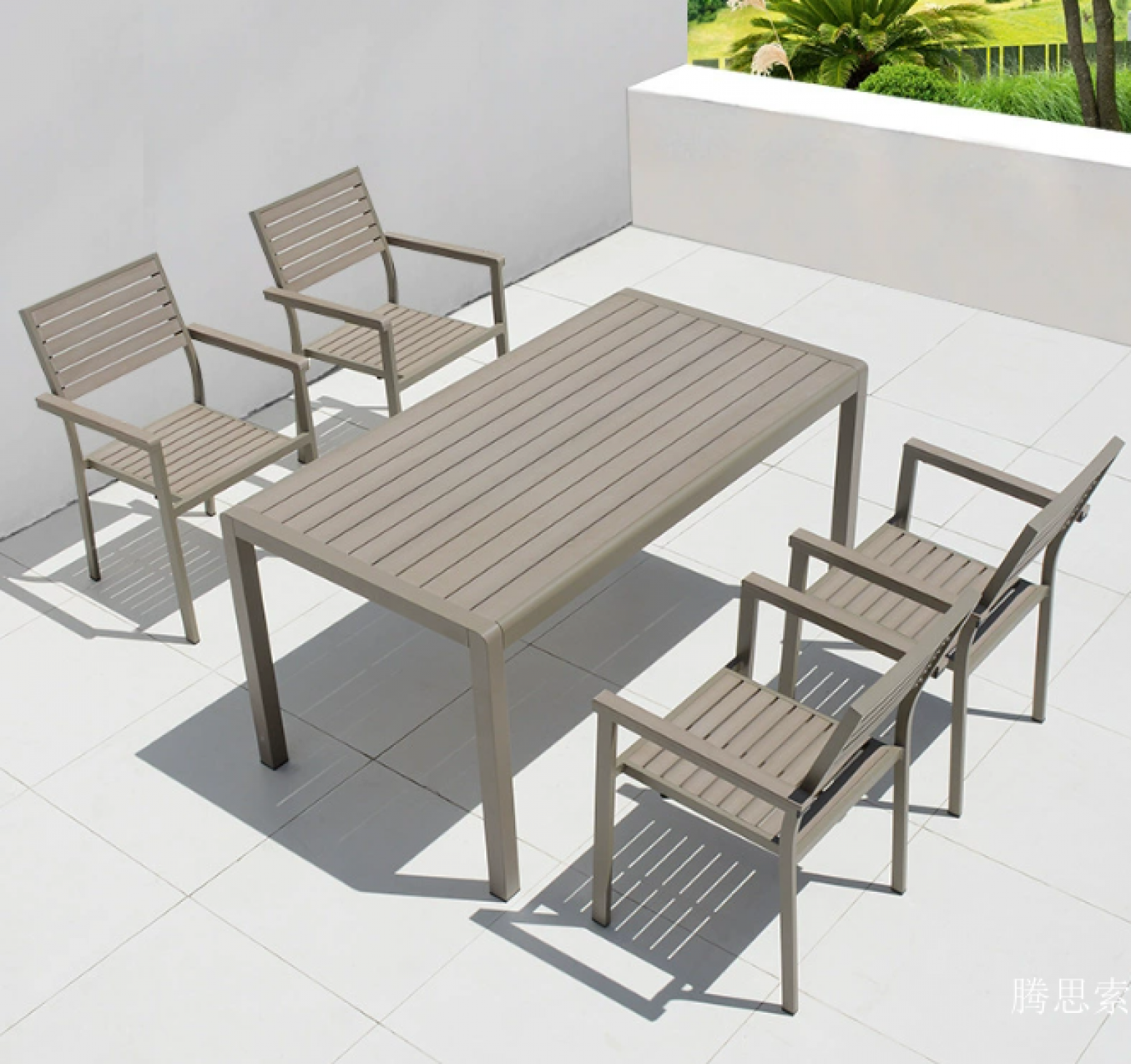 腾思索 Outdoor furniture Product 《Contracted light outdoor tables and chairs》【图2】