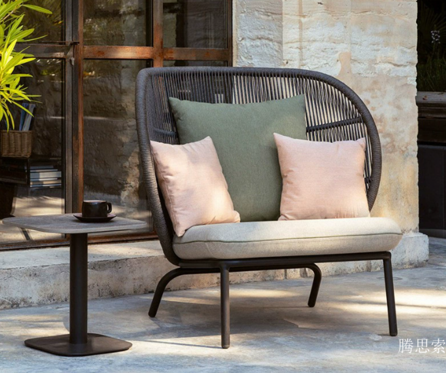 腾思索 Outdoor furniture Product 《Woven casual outdoor sofa》【图1】