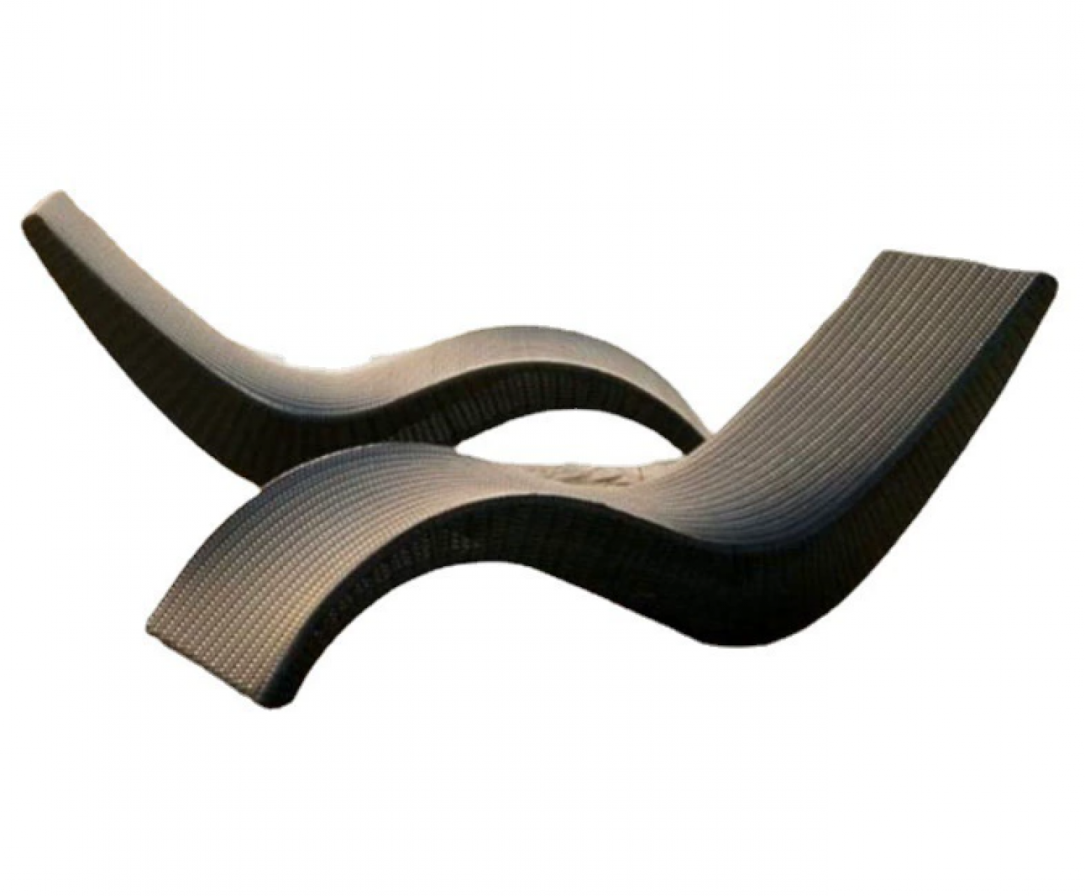 腾思索 Outdoor furniture Product 《Wavy woven outdoor lounge chair》【图1】