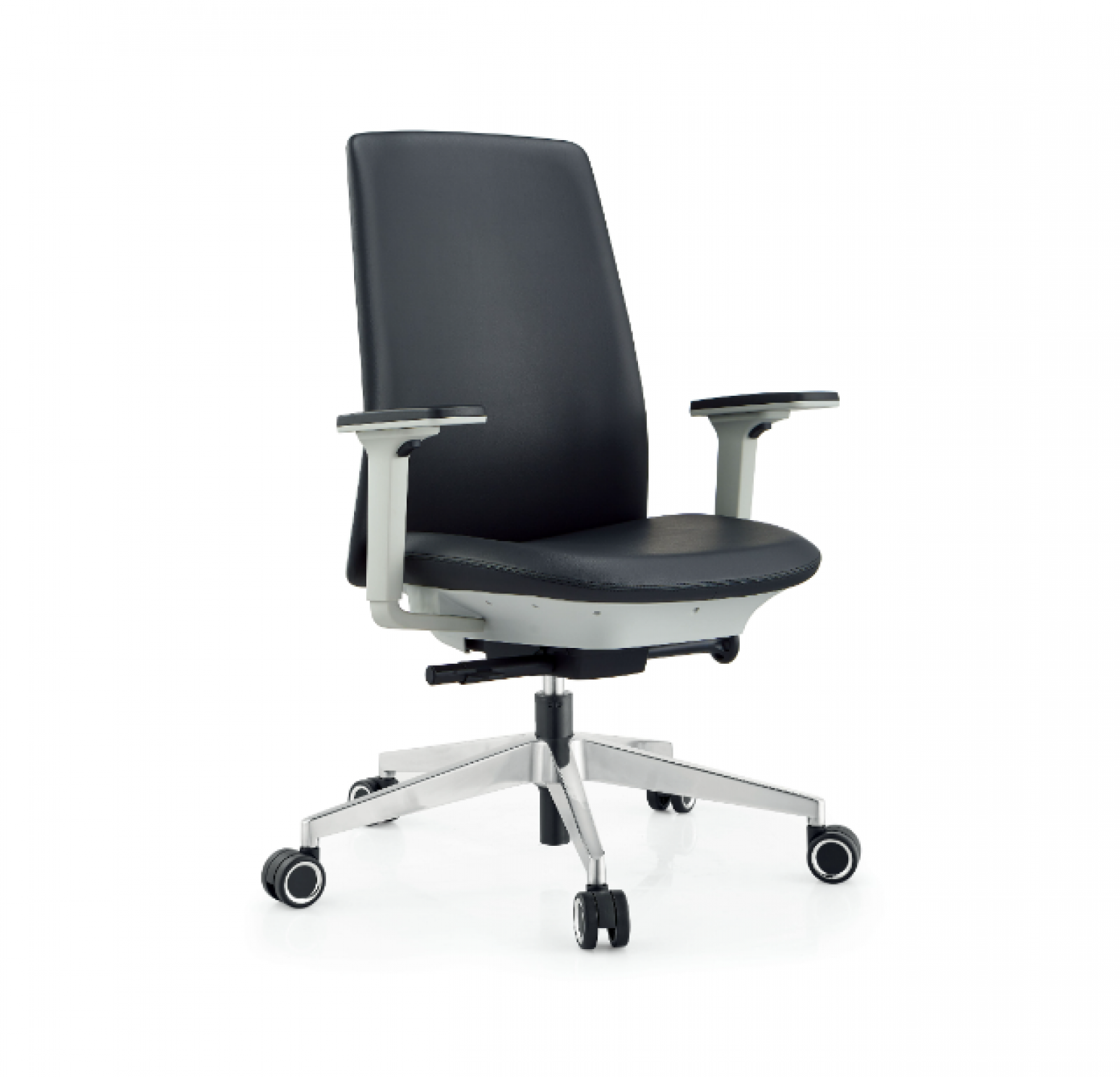 华凯龙 Office furniture Product 《Grey leather office chair》【图0】