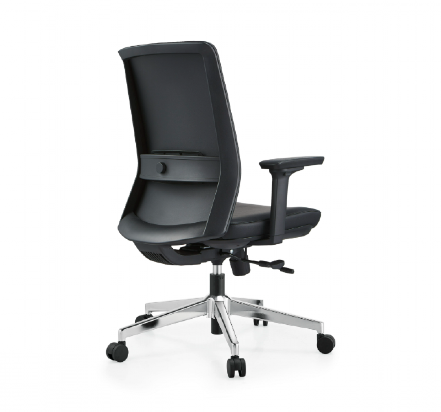 华凯龙 Office furniture Product 《Comfortable gray leather office chair》【图2】