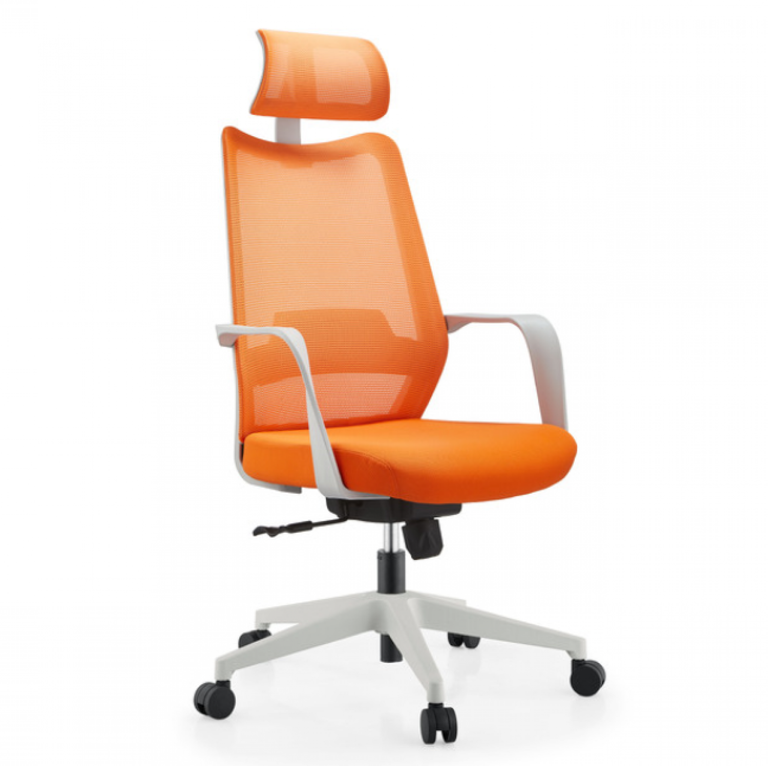华凯龙 Office furniture product 《Orange mesh cloth pillow office chair》