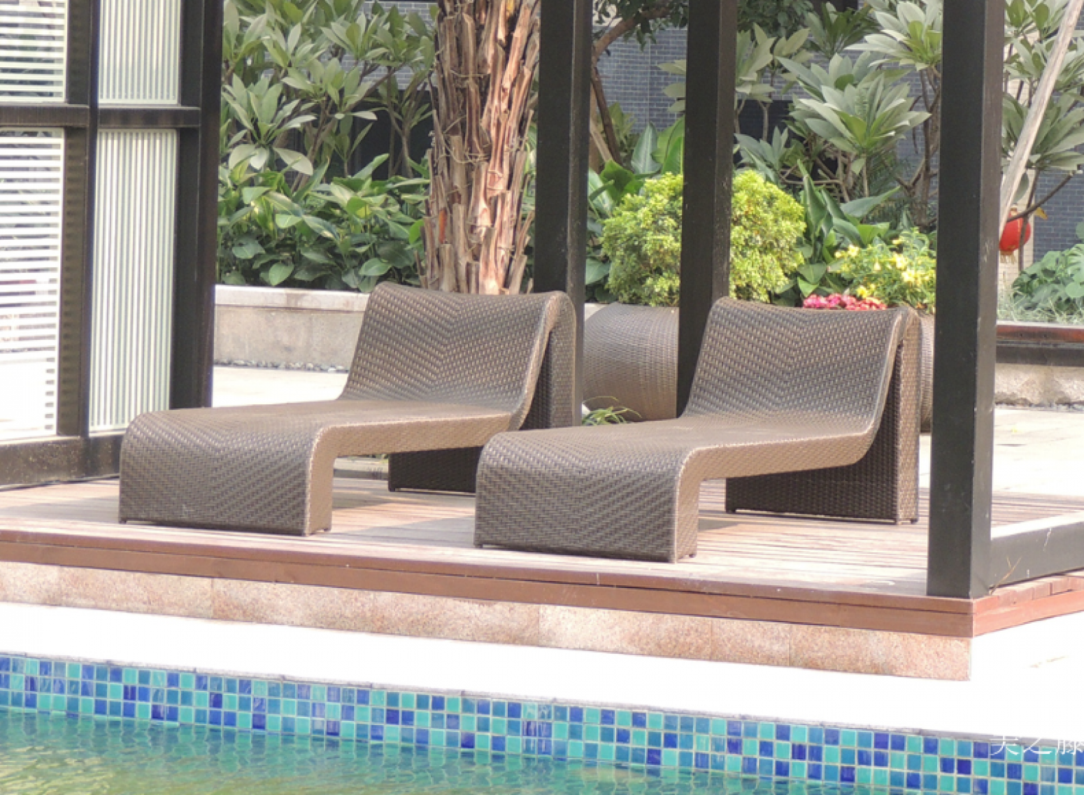 美之滕 Outdoor furniture Product 《Brown woven outdoor recliner》 美之滕 Outdoor furniture Product 《Brown woven outdoor recliner》【图1】