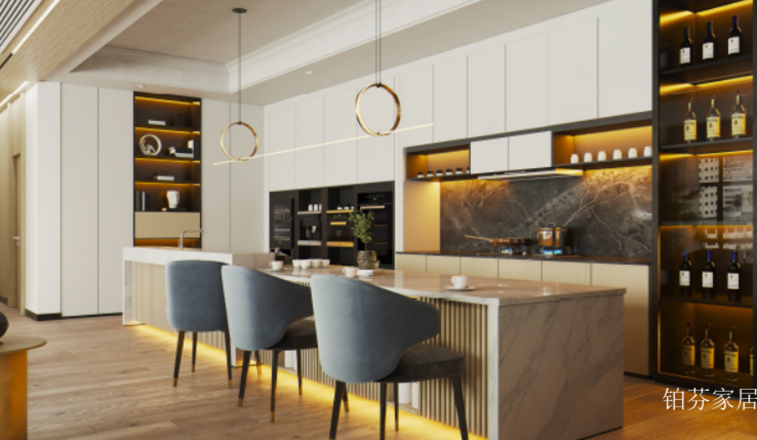 铂芬家居 Bathroom furniture product 《Elegant Series cabinets》