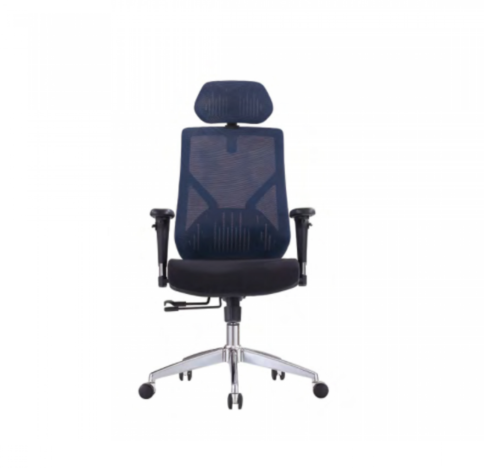 开森家具 Office furniture product 《Dark blue mesh fabric office chair》