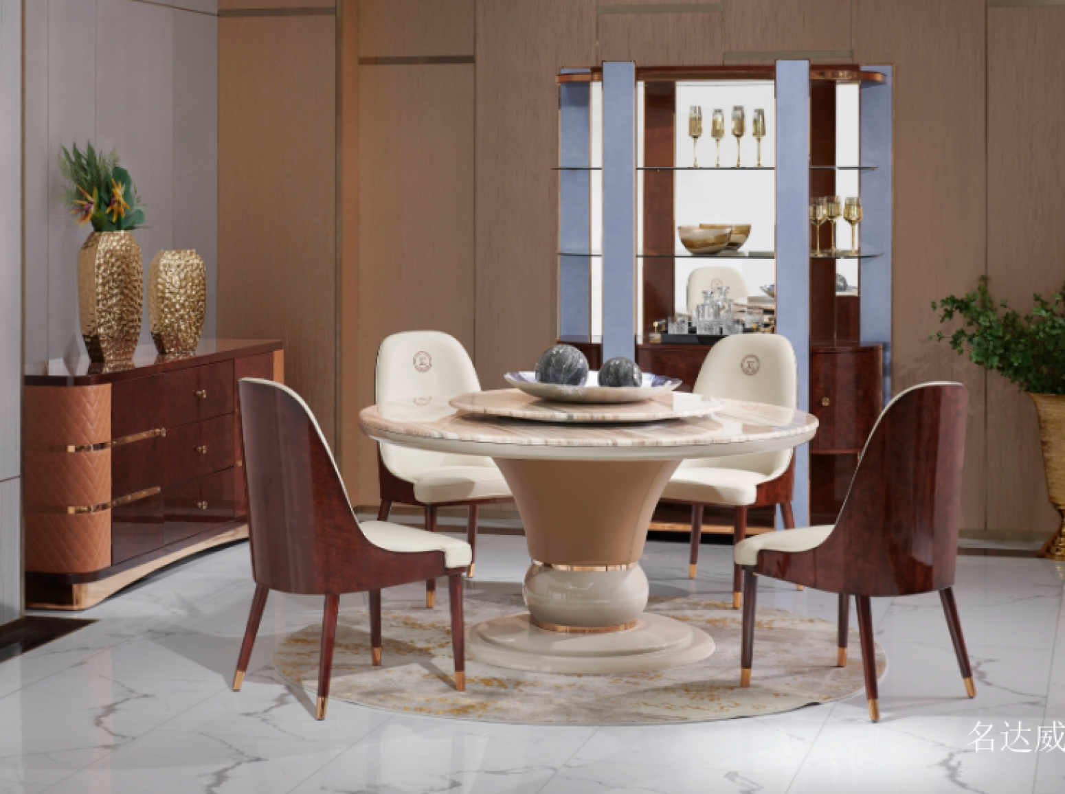 名达威 Home Furniture Product 《Round dining table and chair set》 名达威 Home Furniture Product 《Round dining table and chair set》【图0】