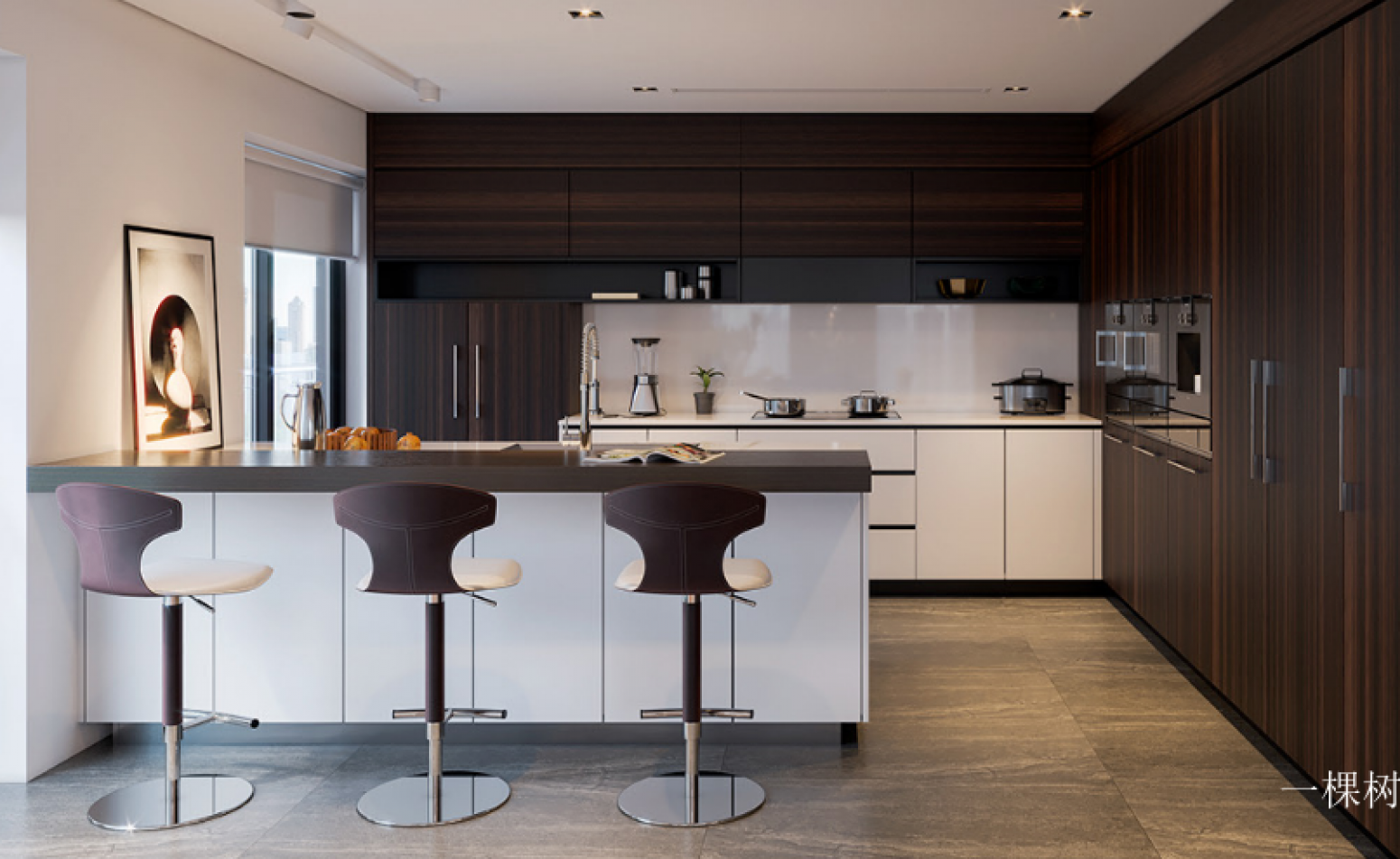 一棵树 Bathroom furniture Product 《Modern and simple island cabinets》 一棵树 Bathroom furniture Product 《Modern and simple island cabinets》【图0】