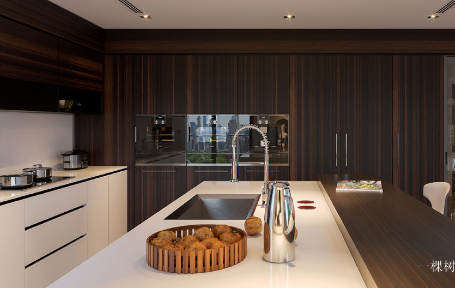 一棵树 Bathroom furniture Product 《Modern and simple island cabinets》 一棵树 Bathroom furniture Product 《Modern and simple island cabinets》【图2】