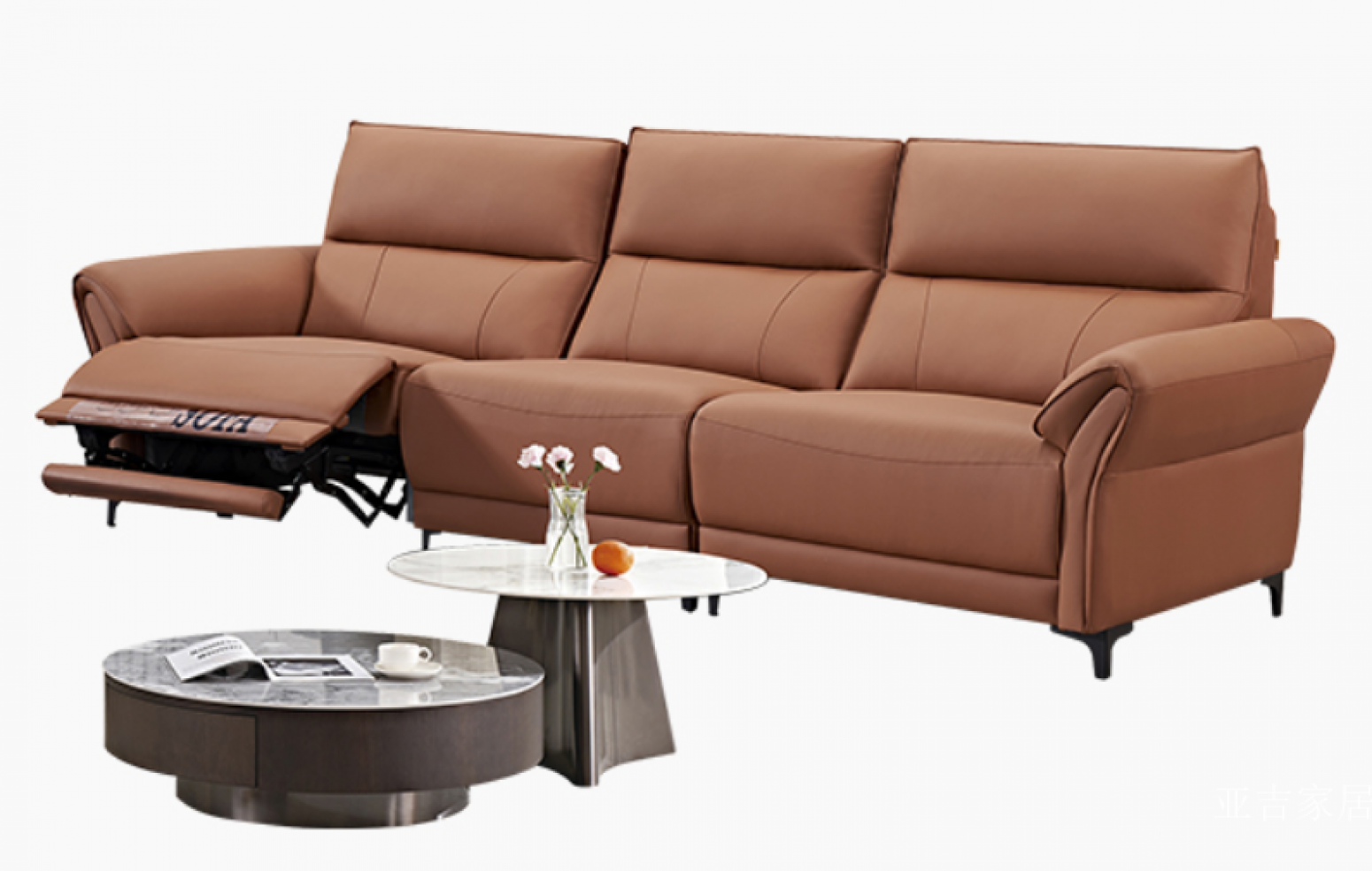 亚吉家居 Smart home product 《Orange smart leather sofa》