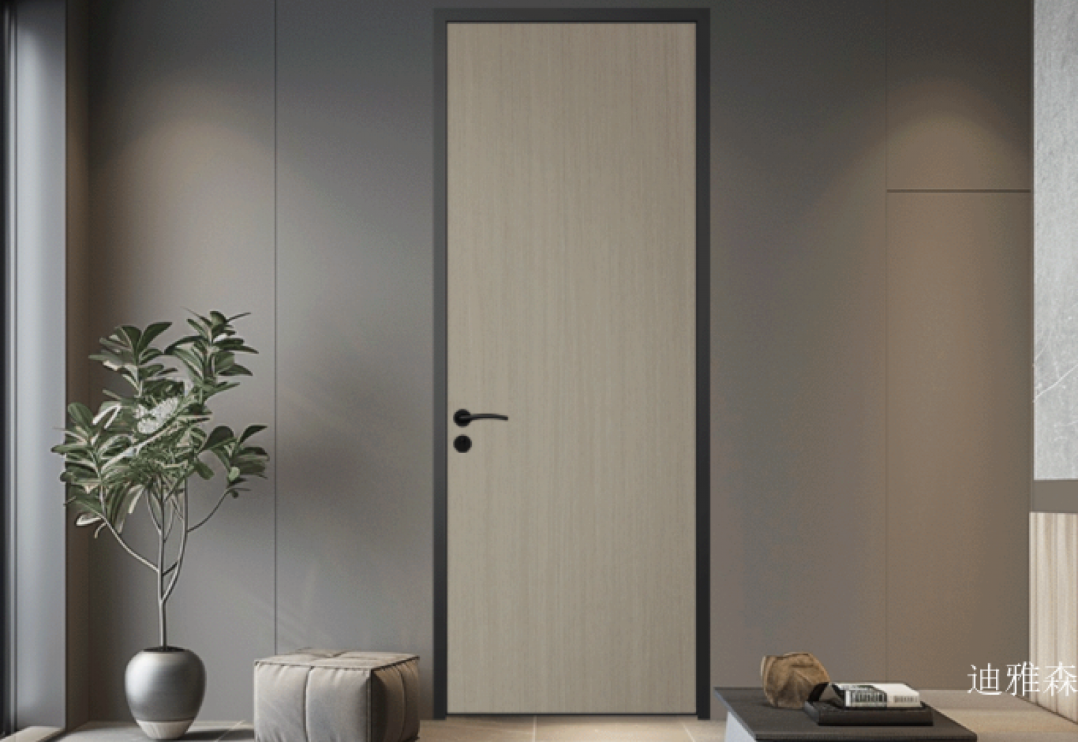 迪雅森 Home Furniture product 《Venus Shadow Wooden Door》