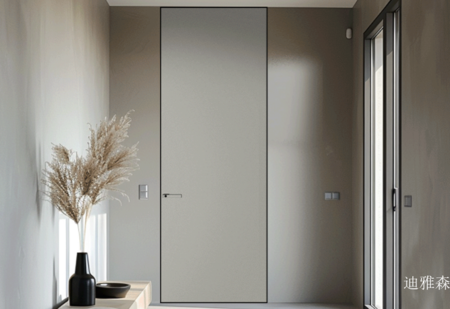 迪雅森 Home Furniture Product 《Duke's silver-gray wooden door》【图1】