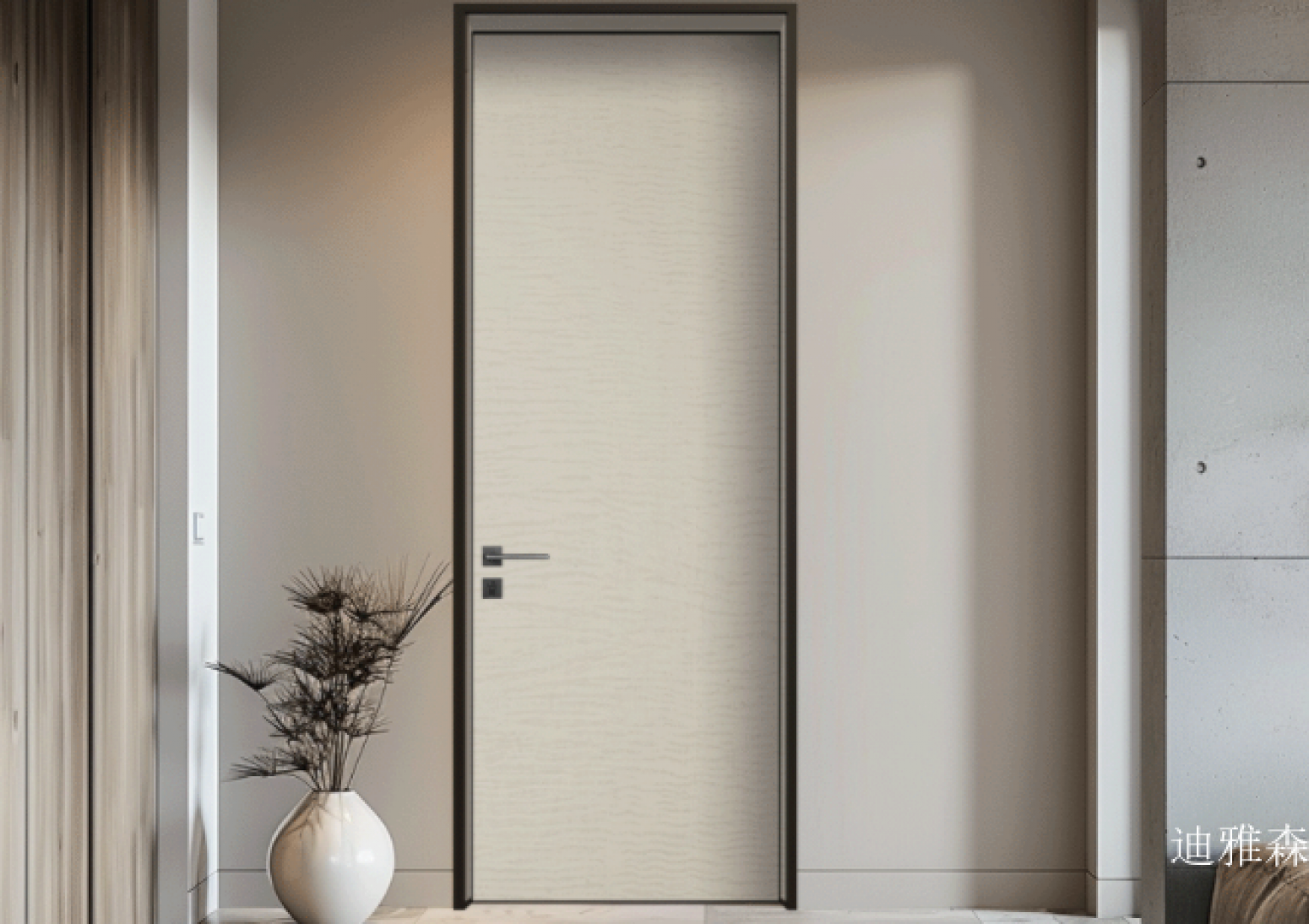 迪雅森 Home Furniture Product 《Velvet frost-grey wooden door》 迪雅森 Home Furniture Product 《Velvet frost-grey wooden door》【图0】