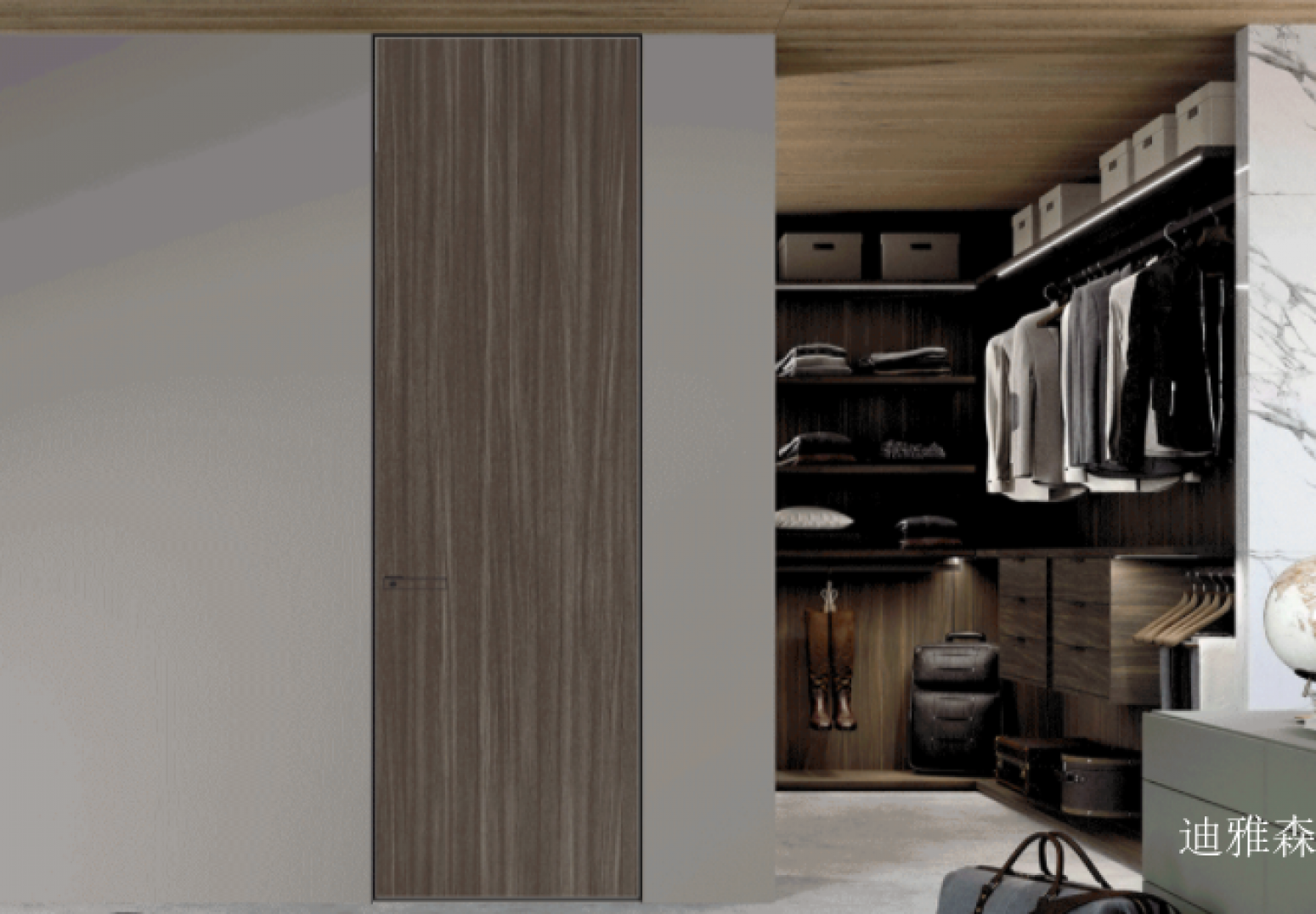 迪雅森 Home Furniture Product 《Light luxury oak wooden door》 迪雅森 Home Furniture Product 《Light luxury oak wooden door》【图1】