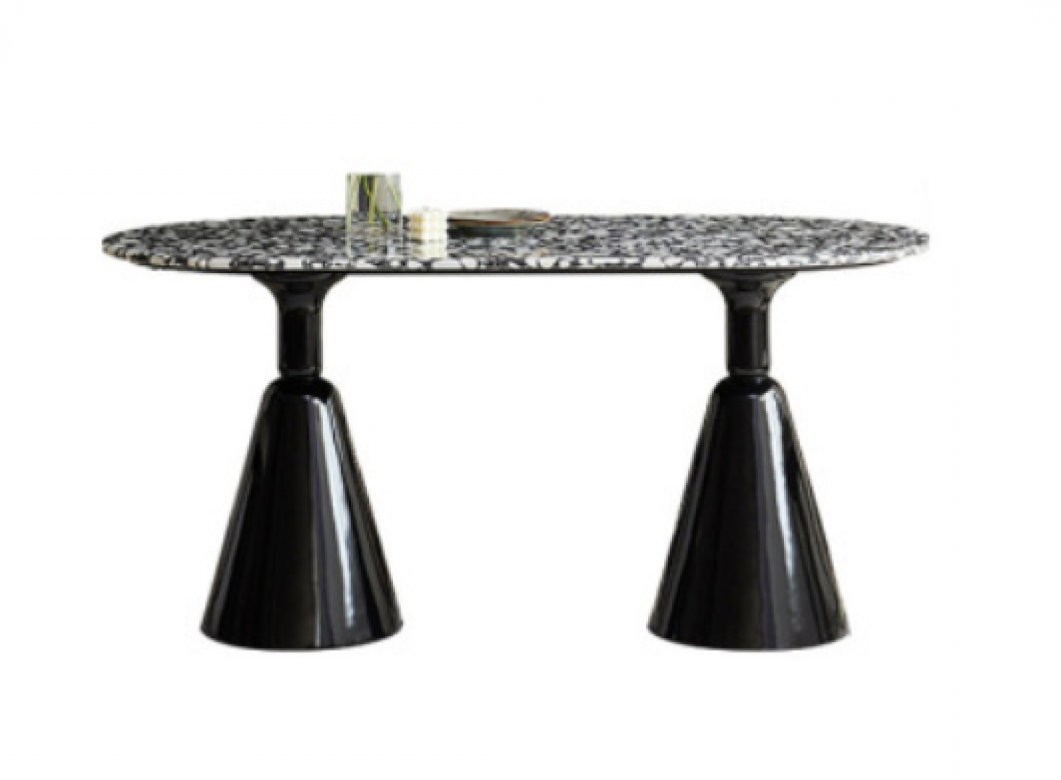 腾烨家具 Home Furniture Product 《Black and white patterned light luxury dining table》 腾烨家具 Home Furniture Product 《Black and white patterned light luxury dining table》【图0】