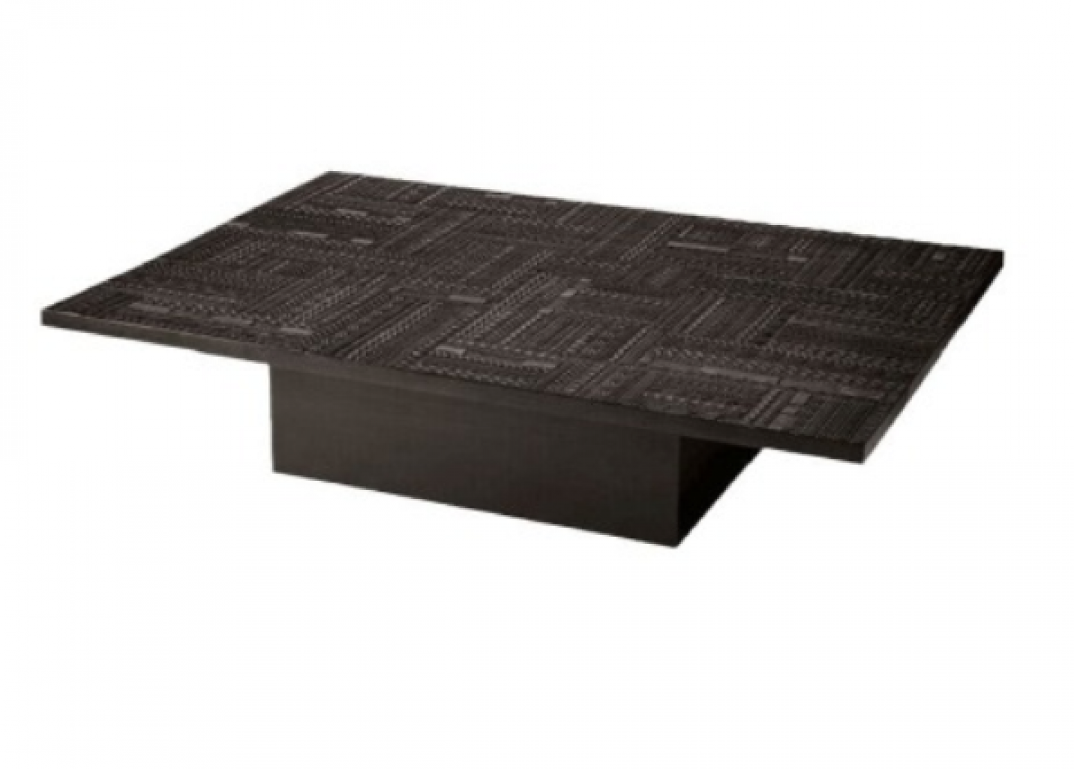 腾烨家具 Home Furniture Product 《Dark brown carved retro art coffee table》 腾烨家具 Home Furniture Product 《Dark brown carved retro art coffee table》【图0】