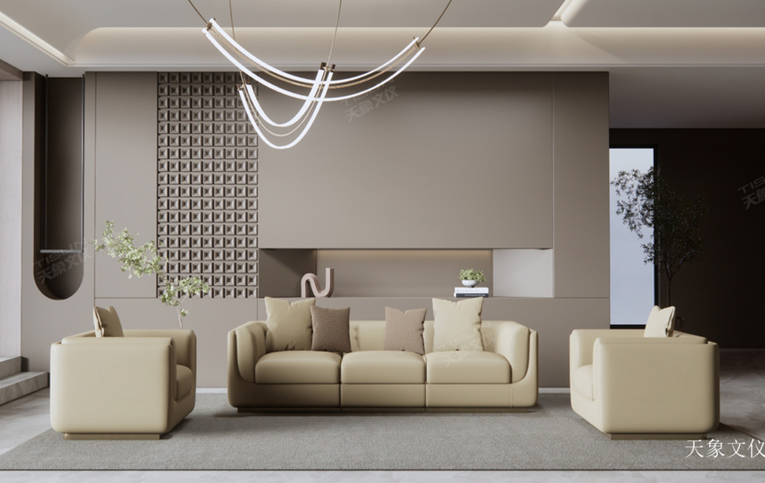 天象文仪 Office furniture Product 《Light luxury business office sofa》 天象文仪 Office furniture Product 《Light luxury business office sofa》【图2】