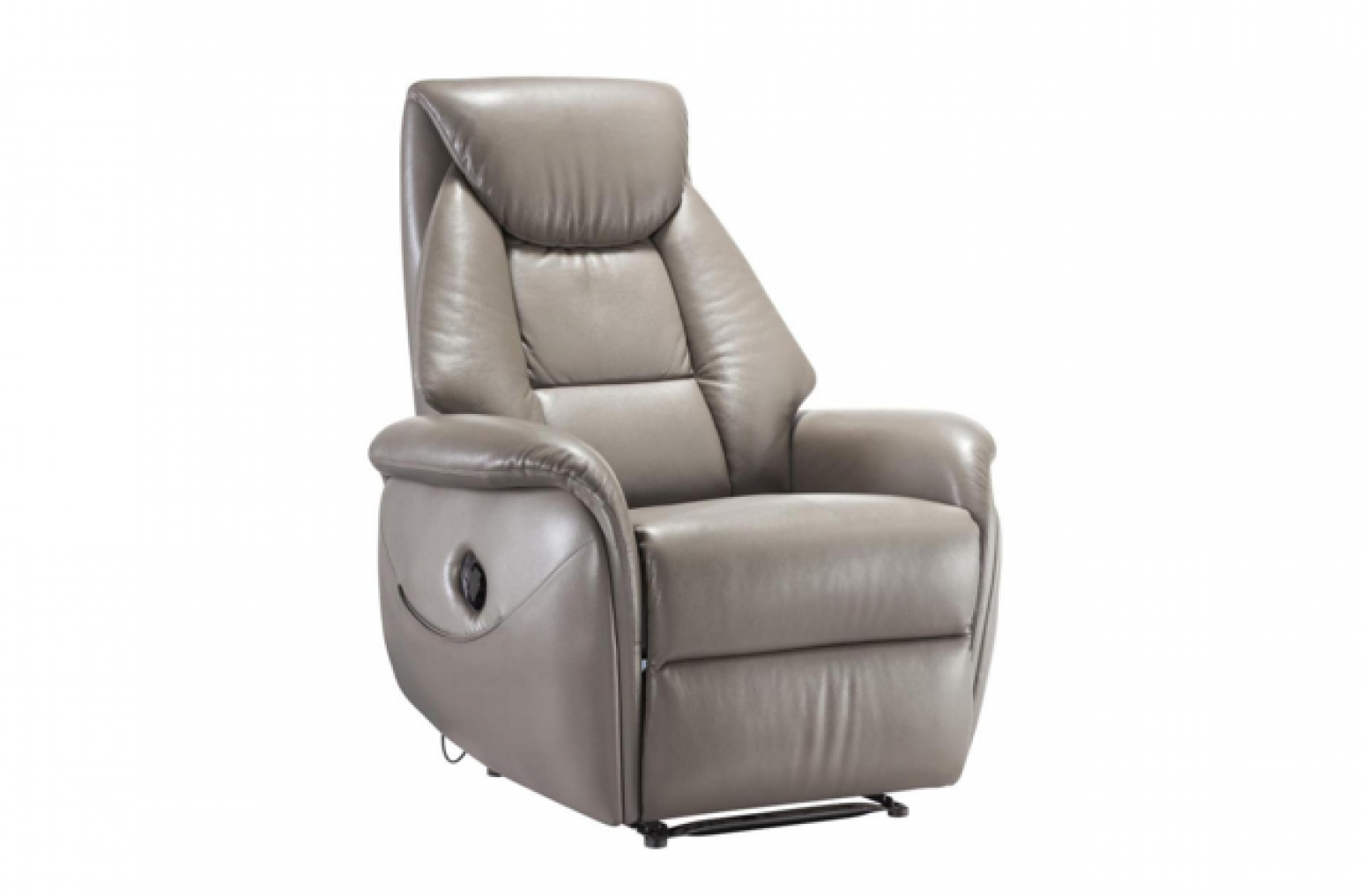 中兴华龙 Smart home Product 《Light grey leather leisure smart chair》 中兴华龙 Smart home Product 《Light grey leather leisure smart chair》【图2】