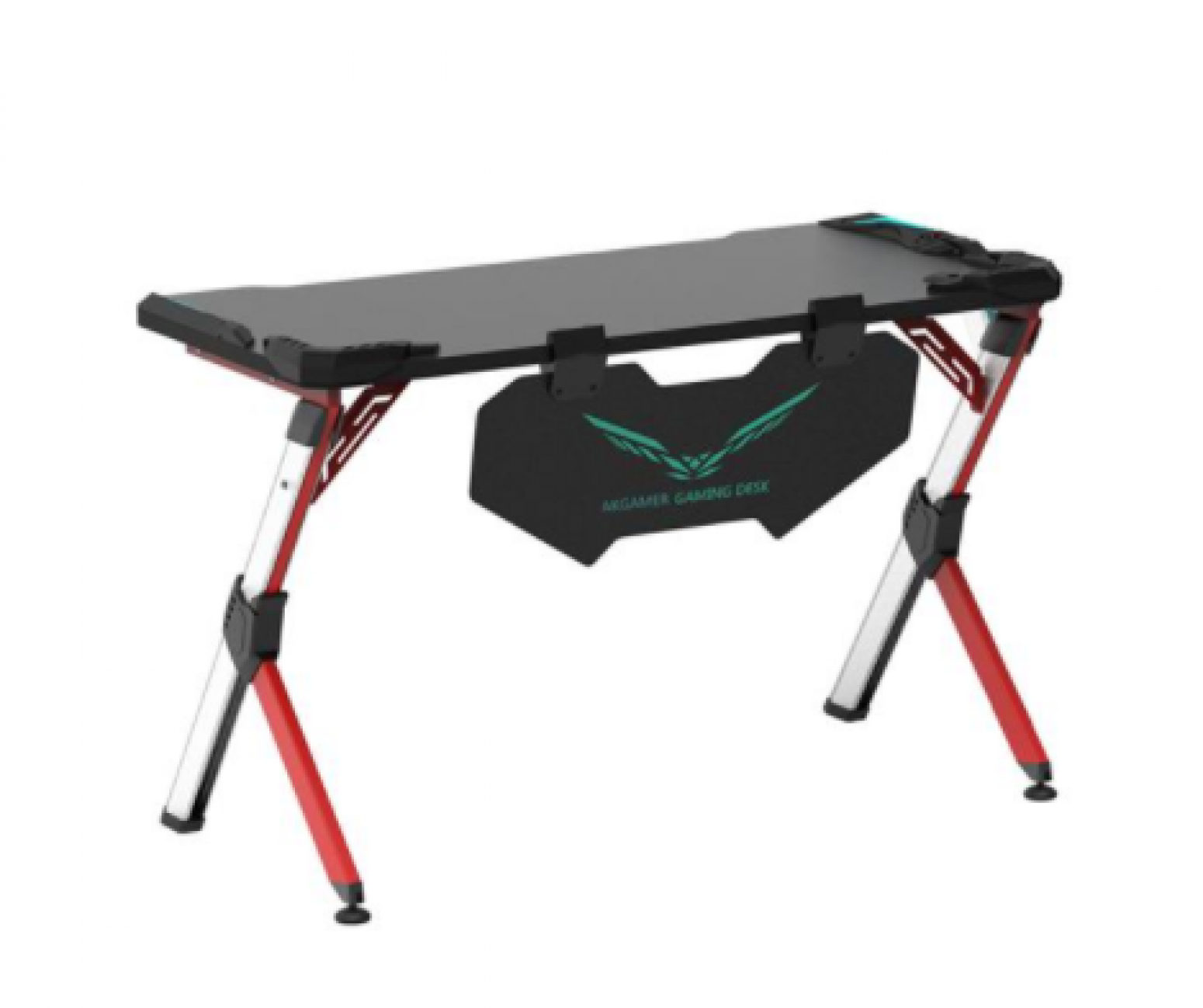 爱咖家具 Office furniture product 《Red and Silver Warwings esports Table》