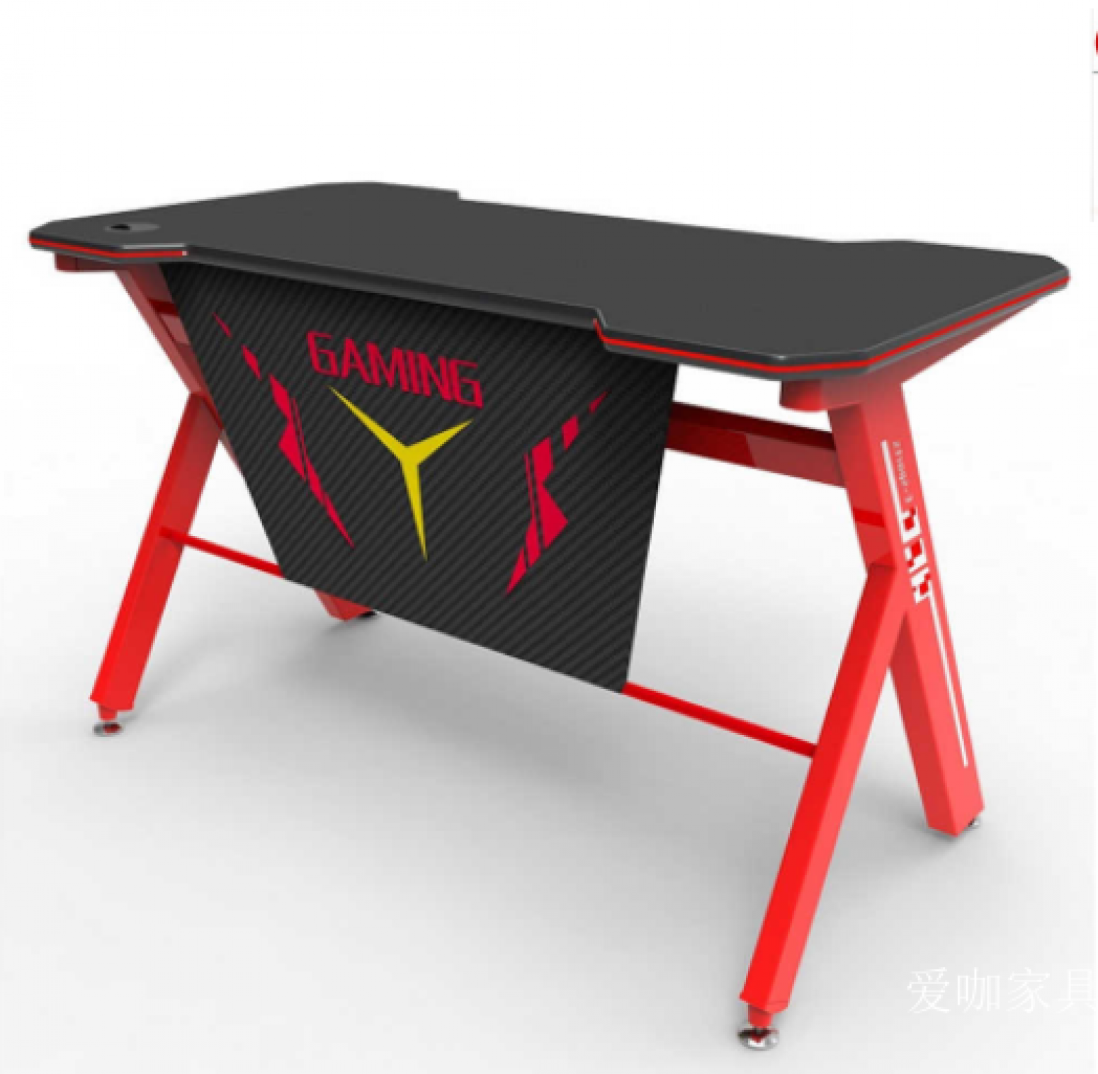 爱咖家具 Office furniture product 《Red Front Halberd esports Table》