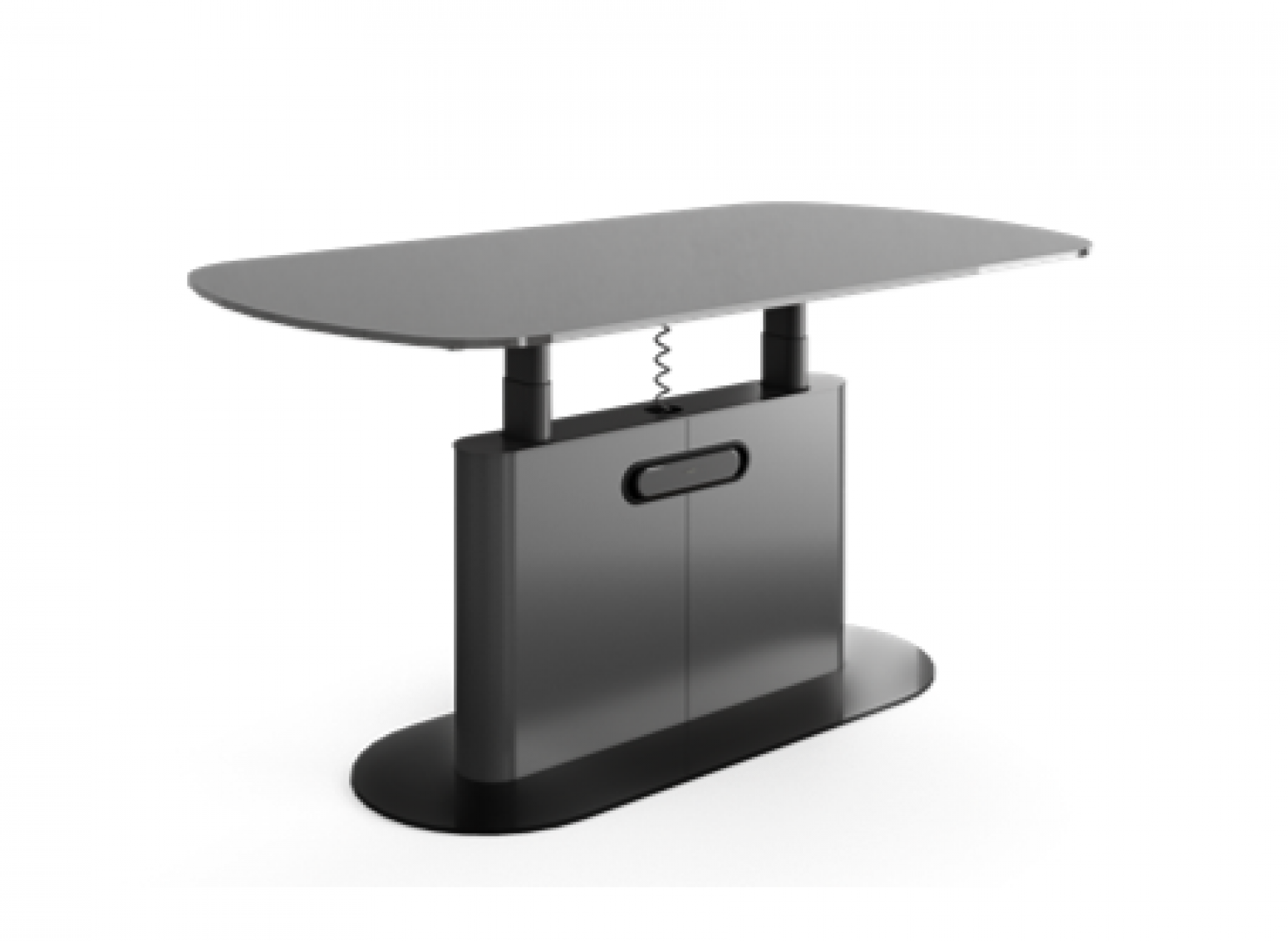 德赛实业 Smart home product 《Intelligent lifting glass tea table》