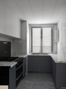 韩信全屋 Bathroom furniture Product 《White ash layered simple cabinet》