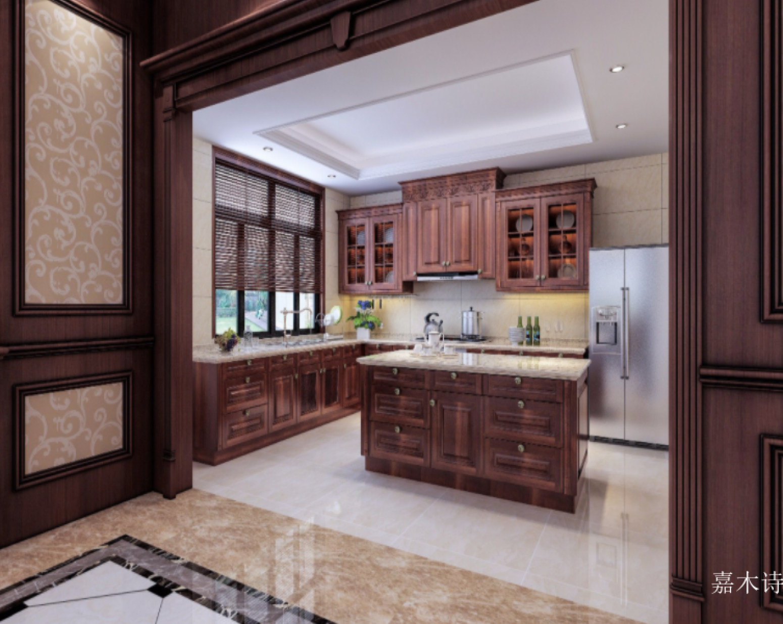 嘉木诗 Bathroom furniture product 《Island european-style luxury kuo cabinets》