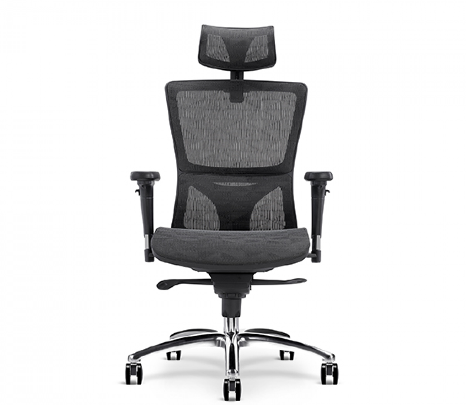 泉琪家具 Office furniture Product 《Black fully transparent net office chair》【图0】