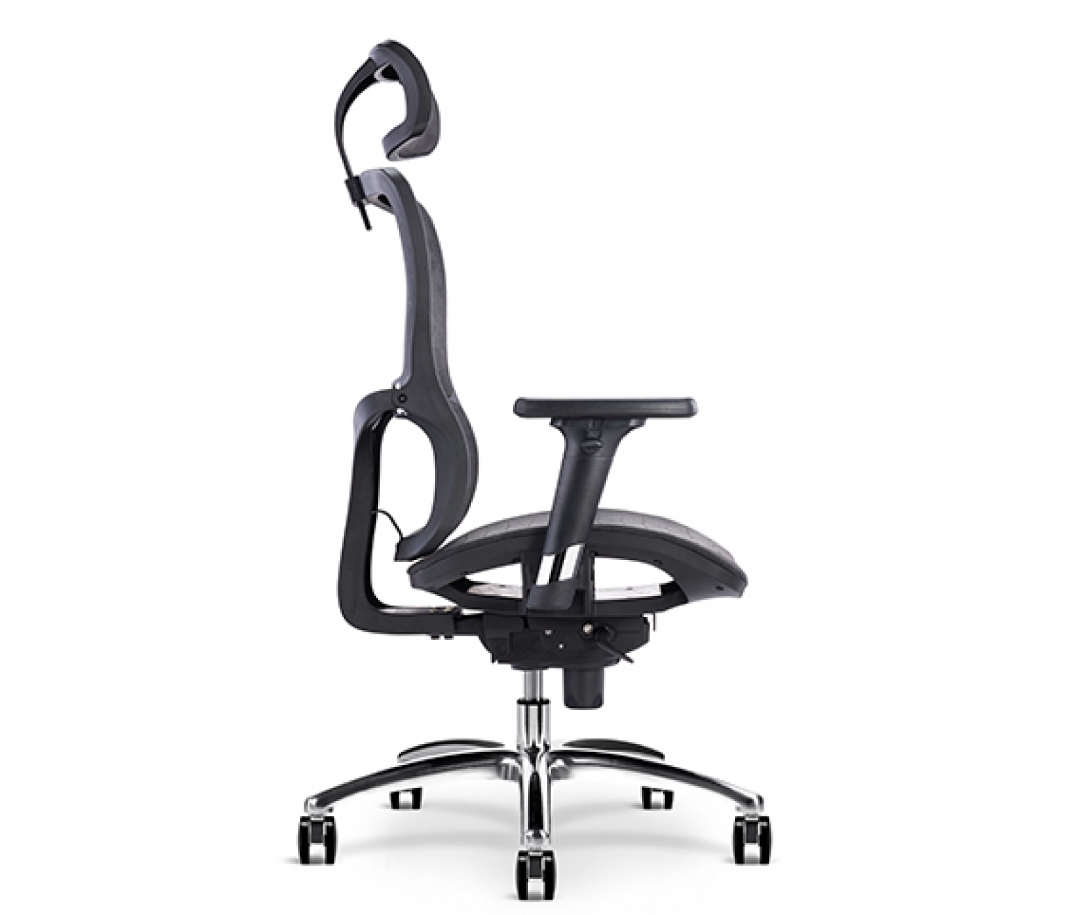 泉琪家具 Office furniture Product 《Black fully transparent net office chair》【图1】