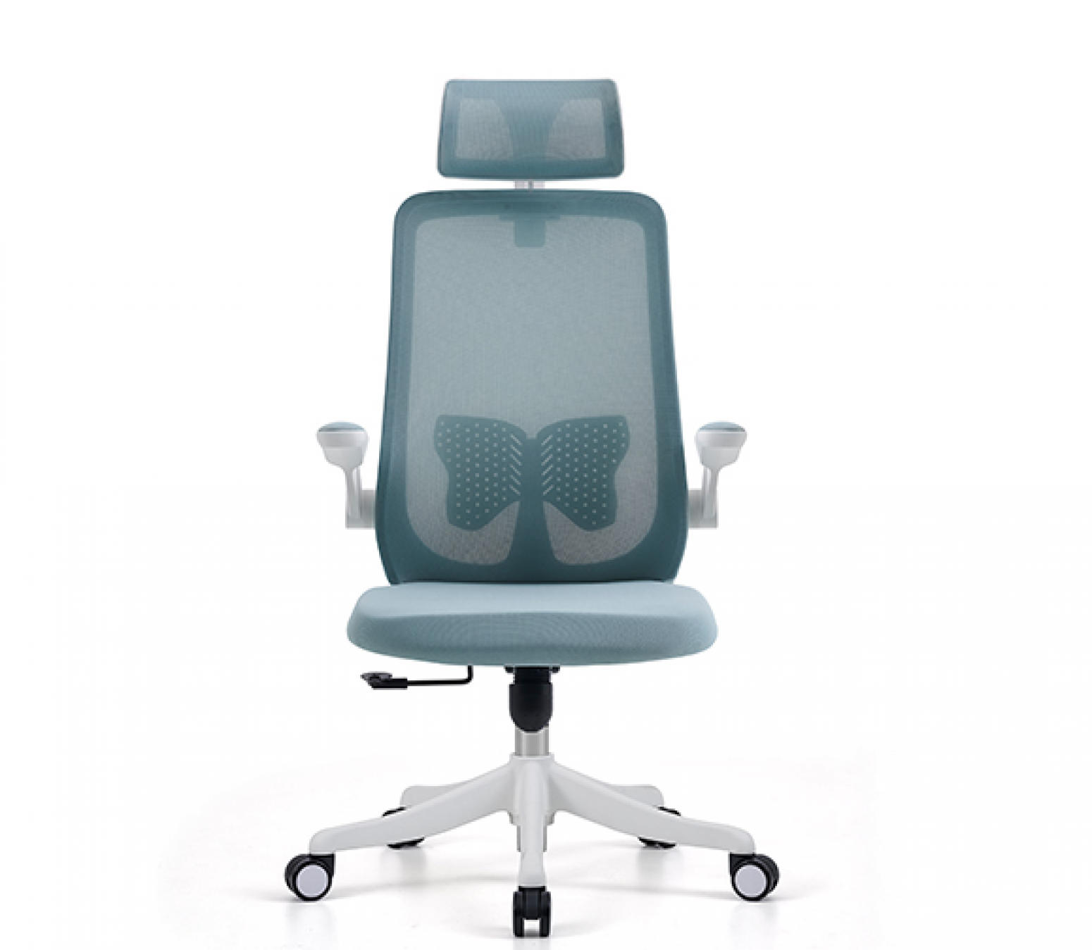 泉琪家具 Office furniture product 《Light blue transparent mesh fresh office chair》