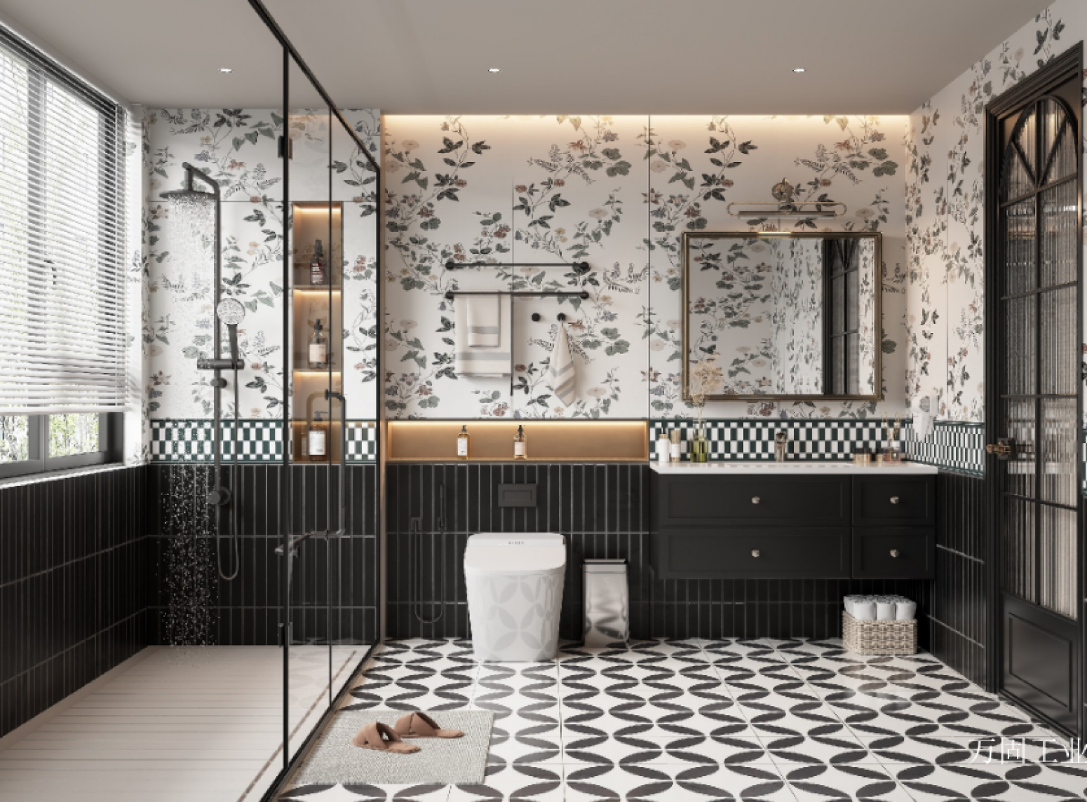 万固工业 Bathroom furniture Product 《Vintage luxury bathroom cabinet》【图0】