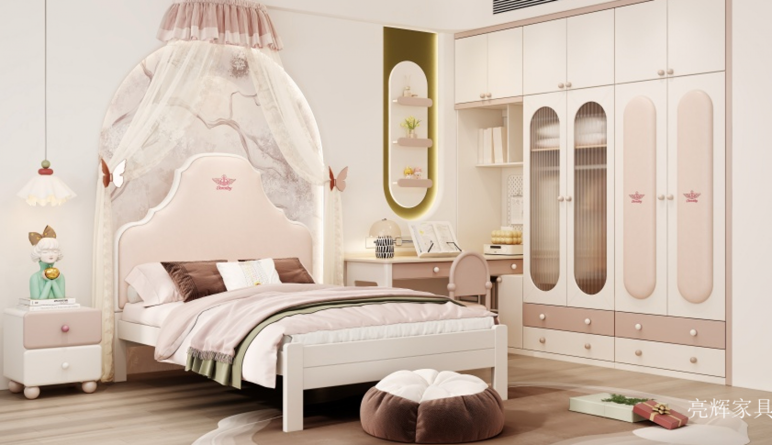亮辉家具 Children's furniture product 《Dorothy children's bed》