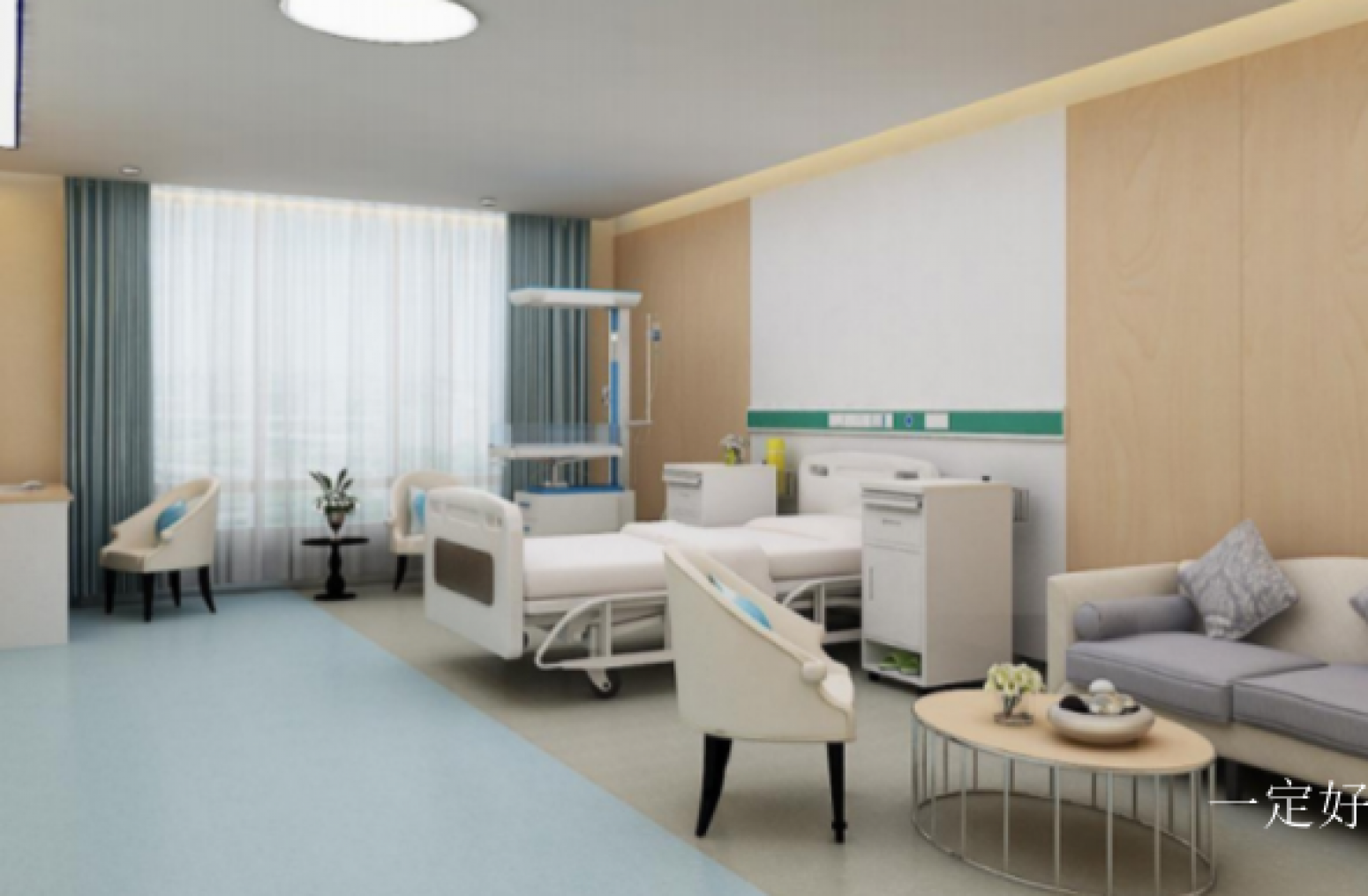 一定好 Medical furniture Product 《High-end single nursing ward bed》【图0】