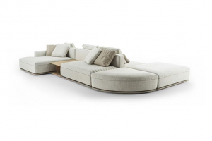 图恩家具 Home Furniture product 《Simple sofa made of light rice fabric》议价