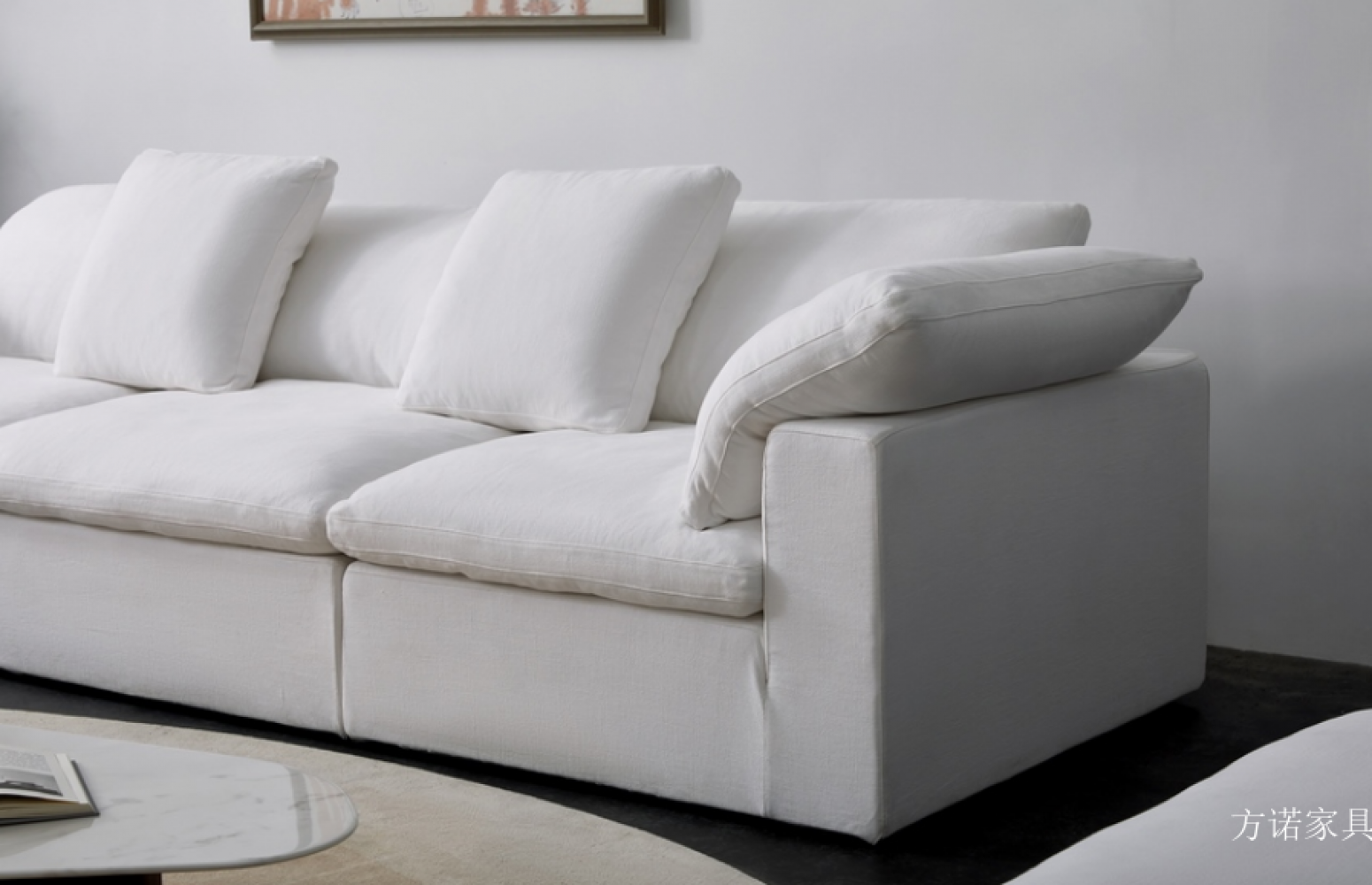方诺家具 Home Furniture Product 《All-white casual sofa》【图0】