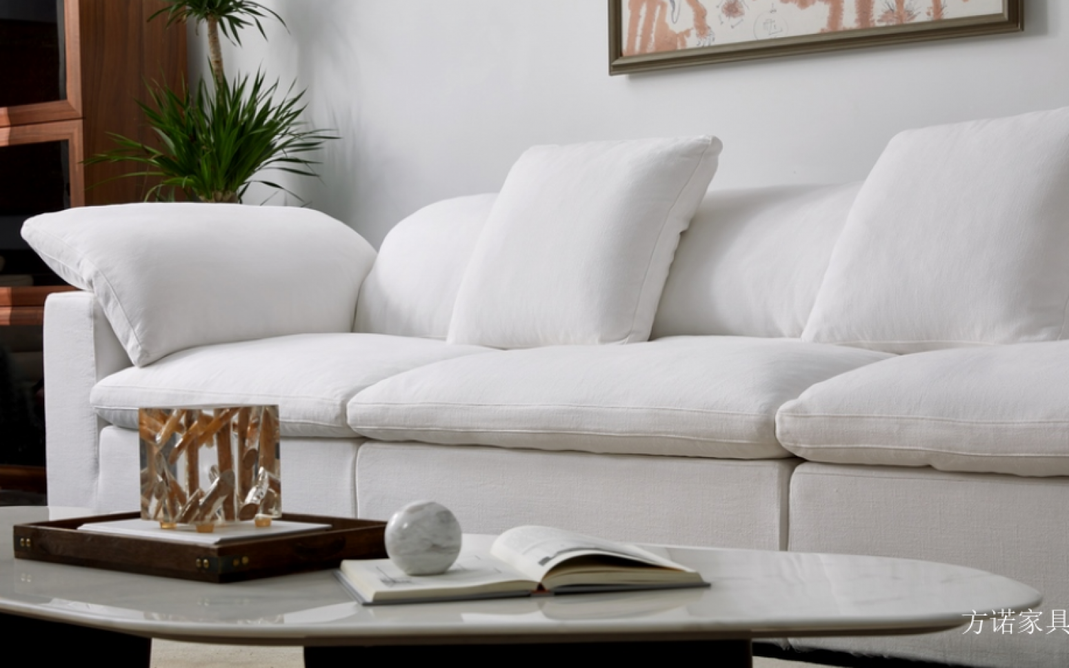 方诺家具 Home Furniture Product 《All-white casual sofa》【图3】