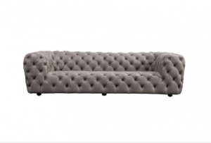Product picture：Furniture factory 方诺家具 Home FurnitureProduct name 《A grey-toned light luxury retro sofa》议价