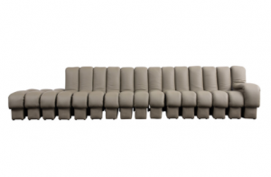 Product picture：Furniture factory 方诺家具 Home FurnitureProduct name 《Light grey multi-module sofa》议价