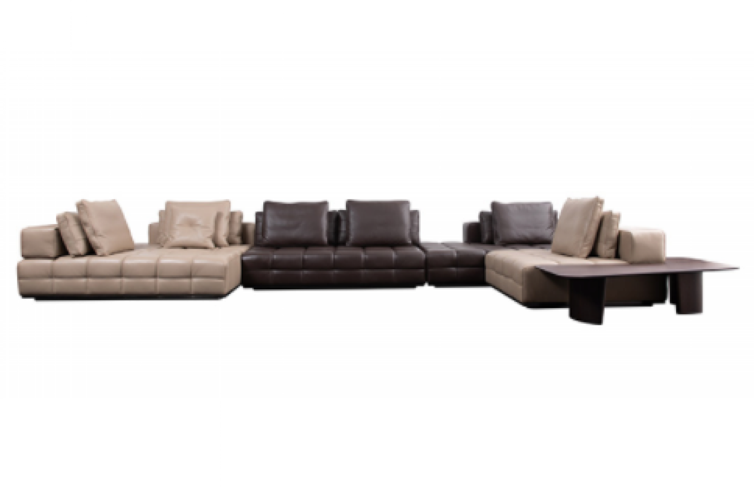 方诺家具 Home Furniture product 《Brown-toned leather sofa》