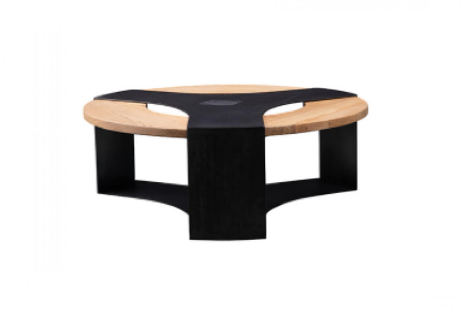方诺家具 Home Furniture Product 《A shallow wooden black frame coffee table》【图0】