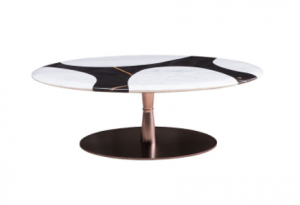 Product picture：Furniture factory 方诺家具 Home FurnitureProduct name 《Black and white marble coffee table》议价