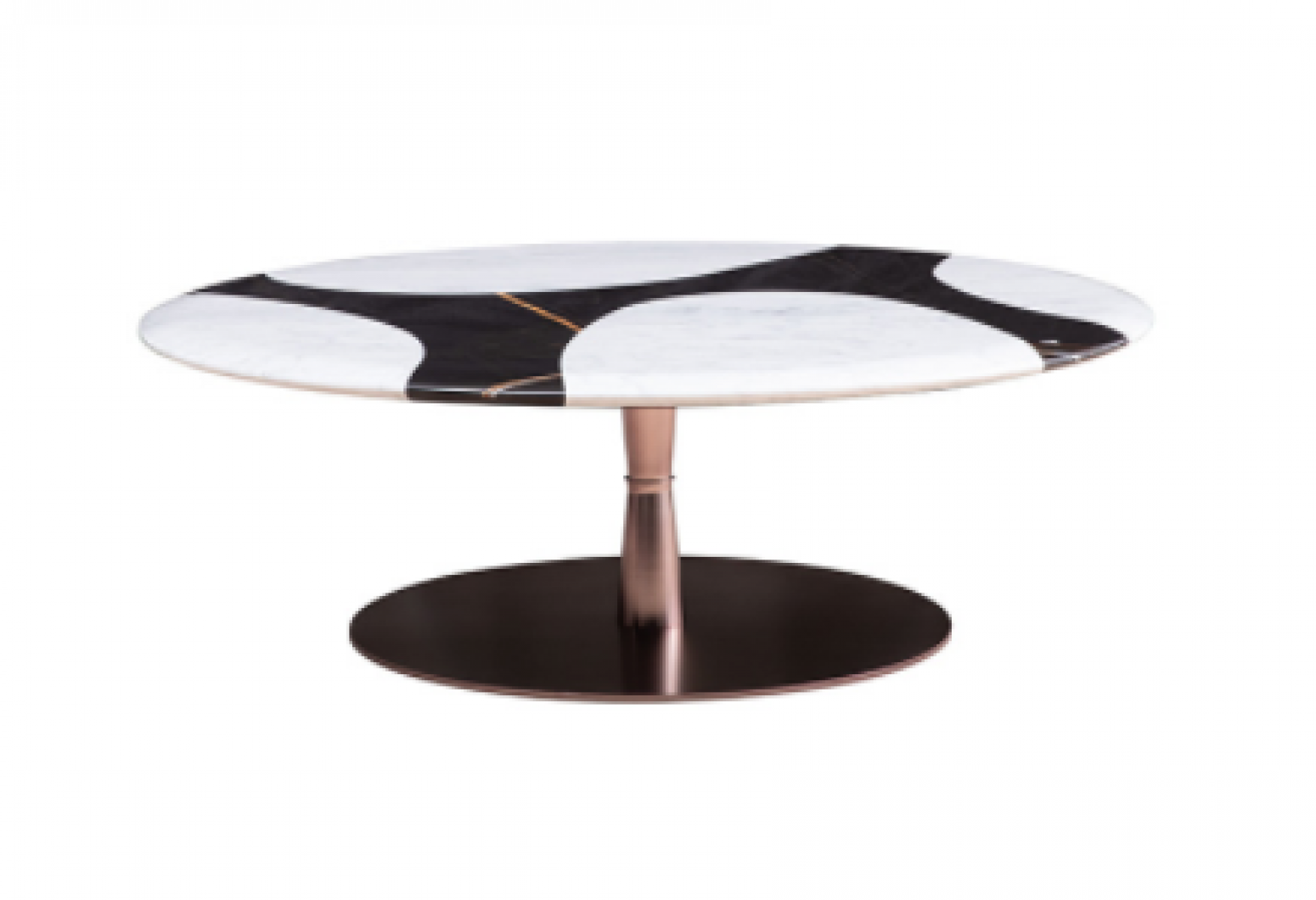 方诺家具 Home Furniture Product 《Black and white marble coffee table》【图0】