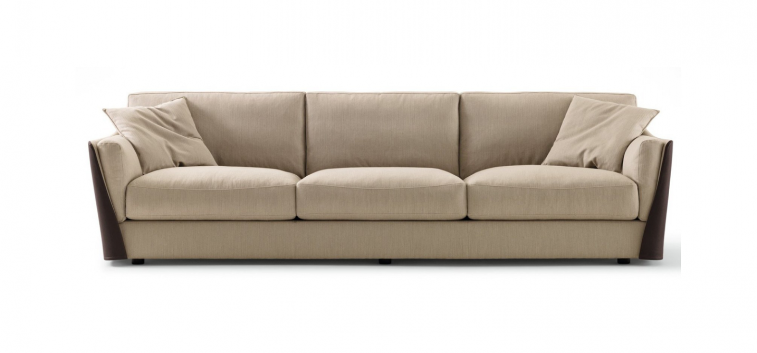 鹤铭家具 Home Furniture Product 《Brown-toned sofa》【图0】