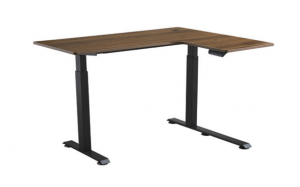 新桂宾 Office furniture product 《Wood-grain L-shaped electric lifting table》议价