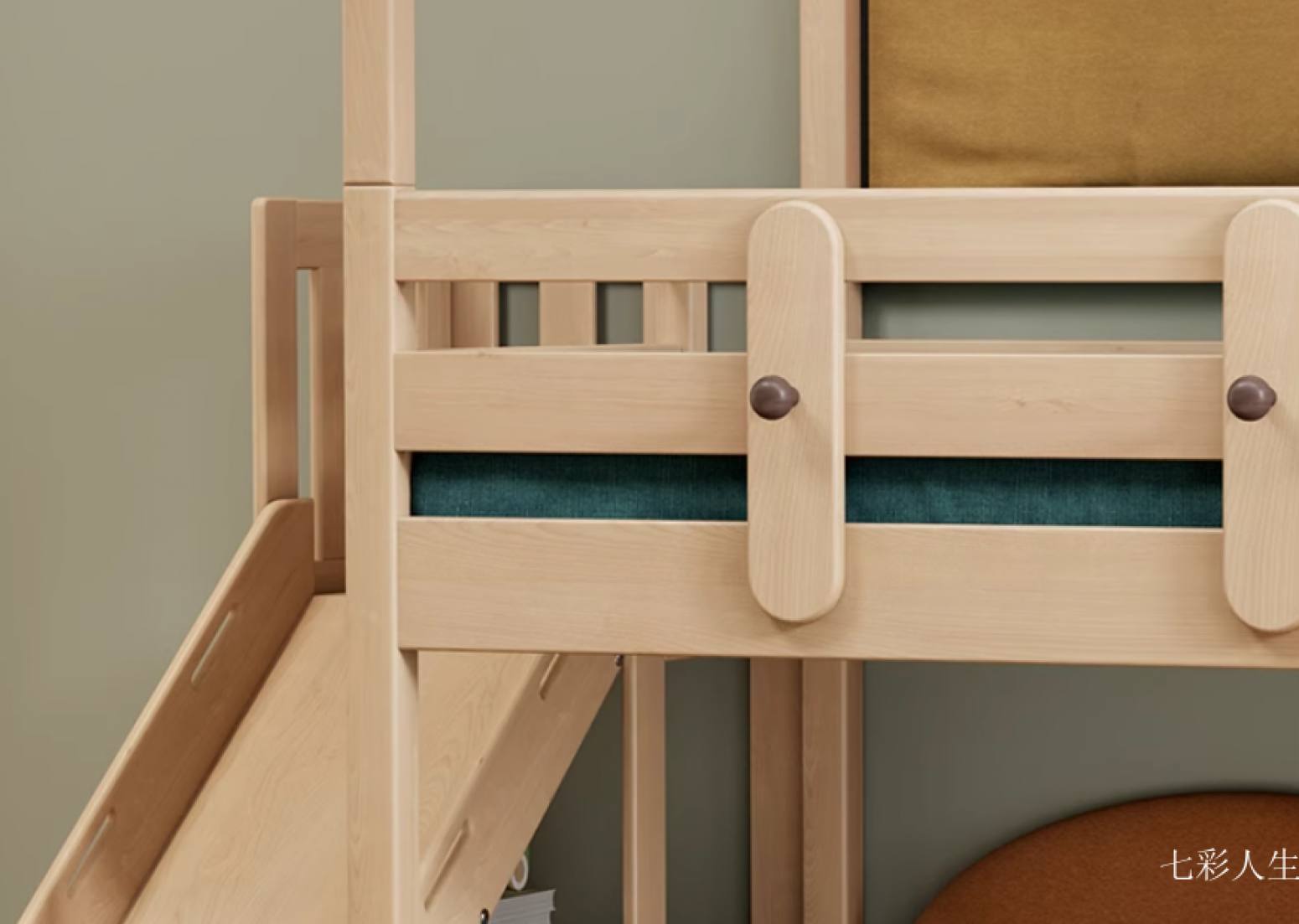 七彩人生 Children's furniture Product 《Flying House solid wood children's bed》 七彩人生 Children's furniture Product 《Flying House solid wood children's bed》【图0】