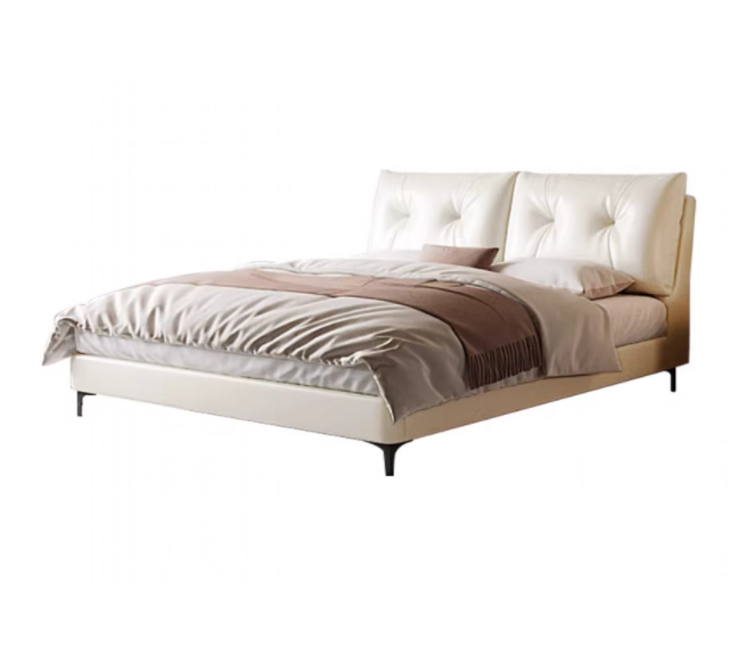 格调家居 Home Furniture Product 《Simple solid wood cream wind bed》 格调家居 Home Furniture Product 《Simple solid wood cream wind bed》【图0】