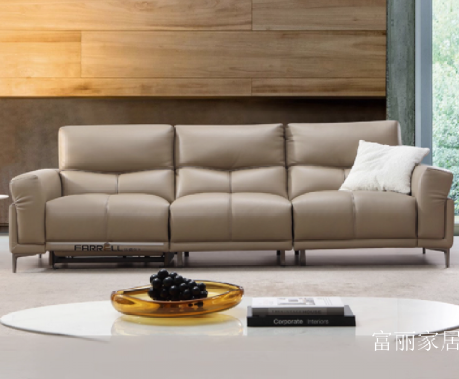 富丽家居 Smart home Product 《Mocha electric leather sofa》 富丽家居 Smart home Product 《Mocha electric leather sofa》【图3】