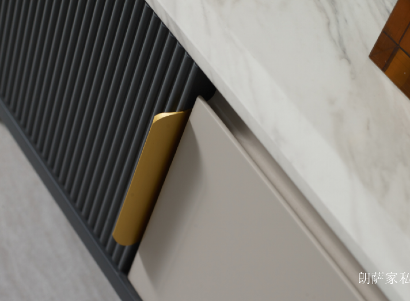 朗萨家私 Home Furniture Product 《Luxurious gold grey marble TV cabinet》 朗萨家私 Home Furniture Product 《Luxurious gold grey marble TV cabinet》【图1】